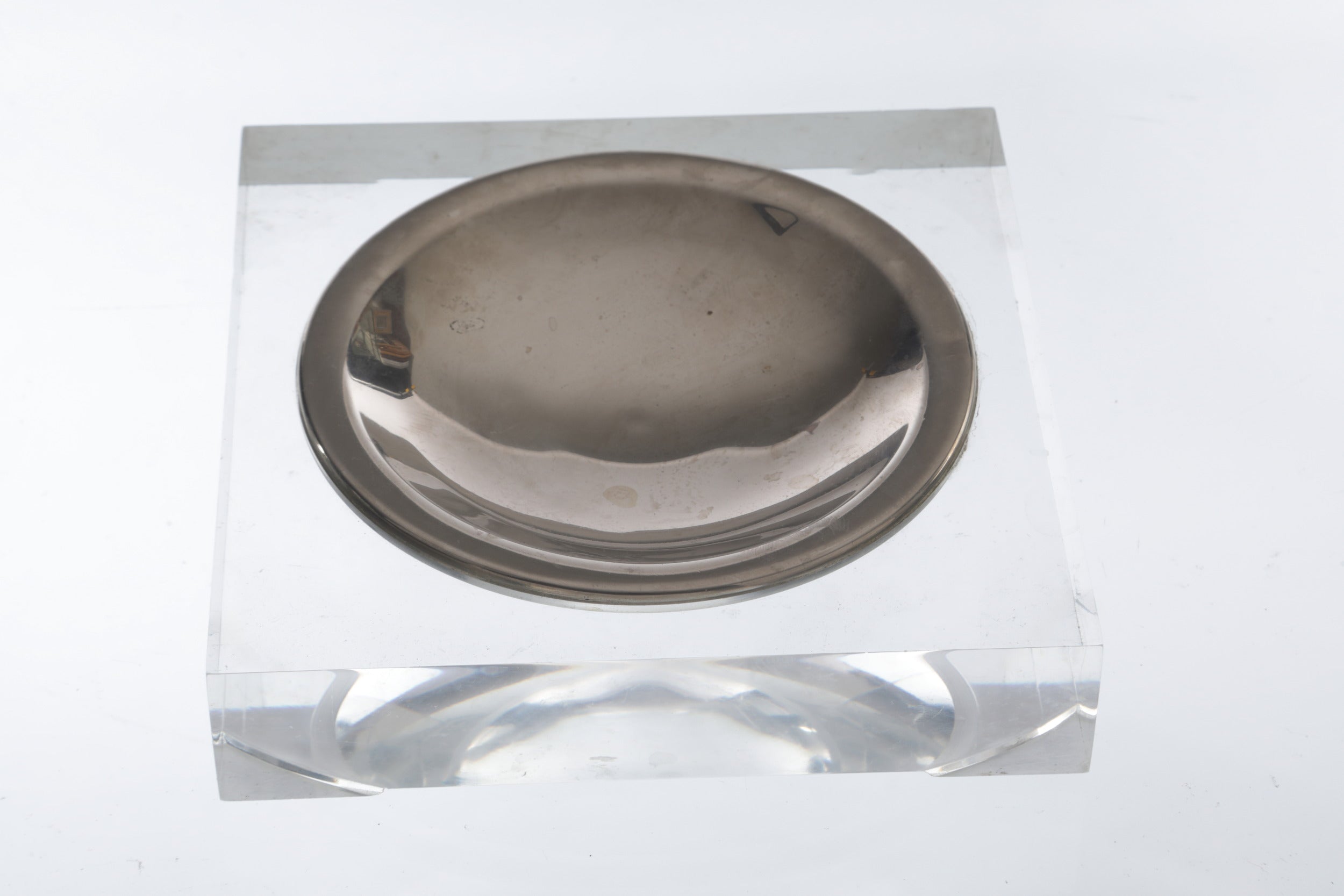 70s plexiglass smoking set