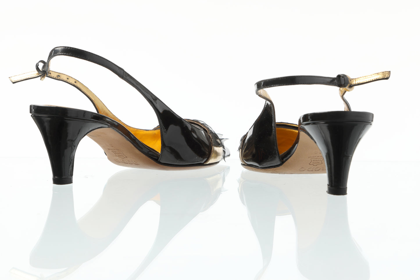 Slingback Rodo Nere 1956