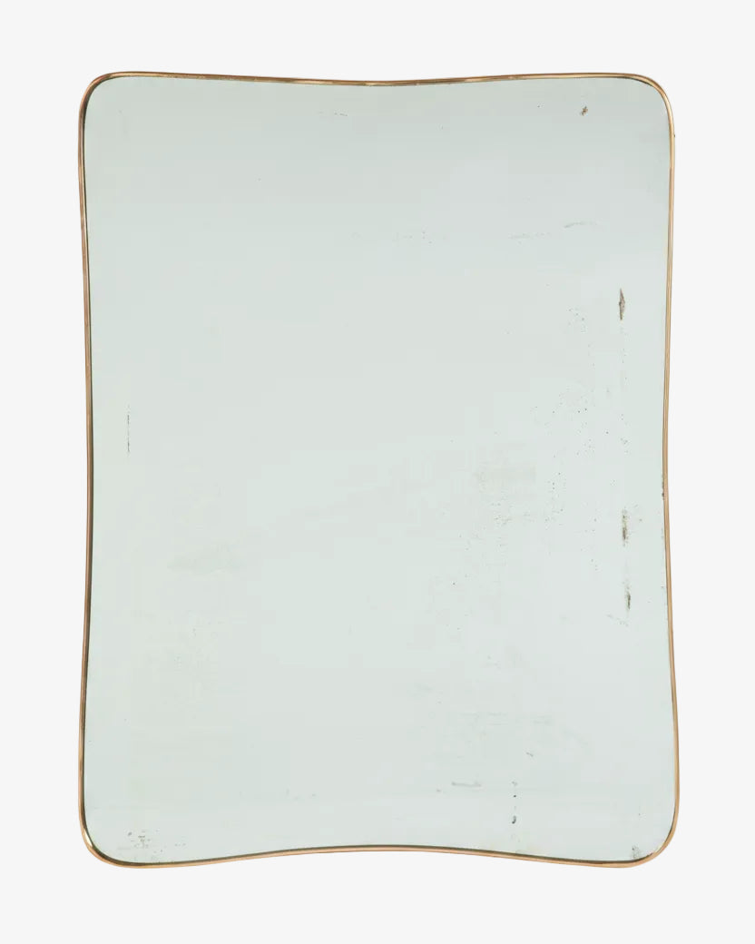 1950s shaped mirror