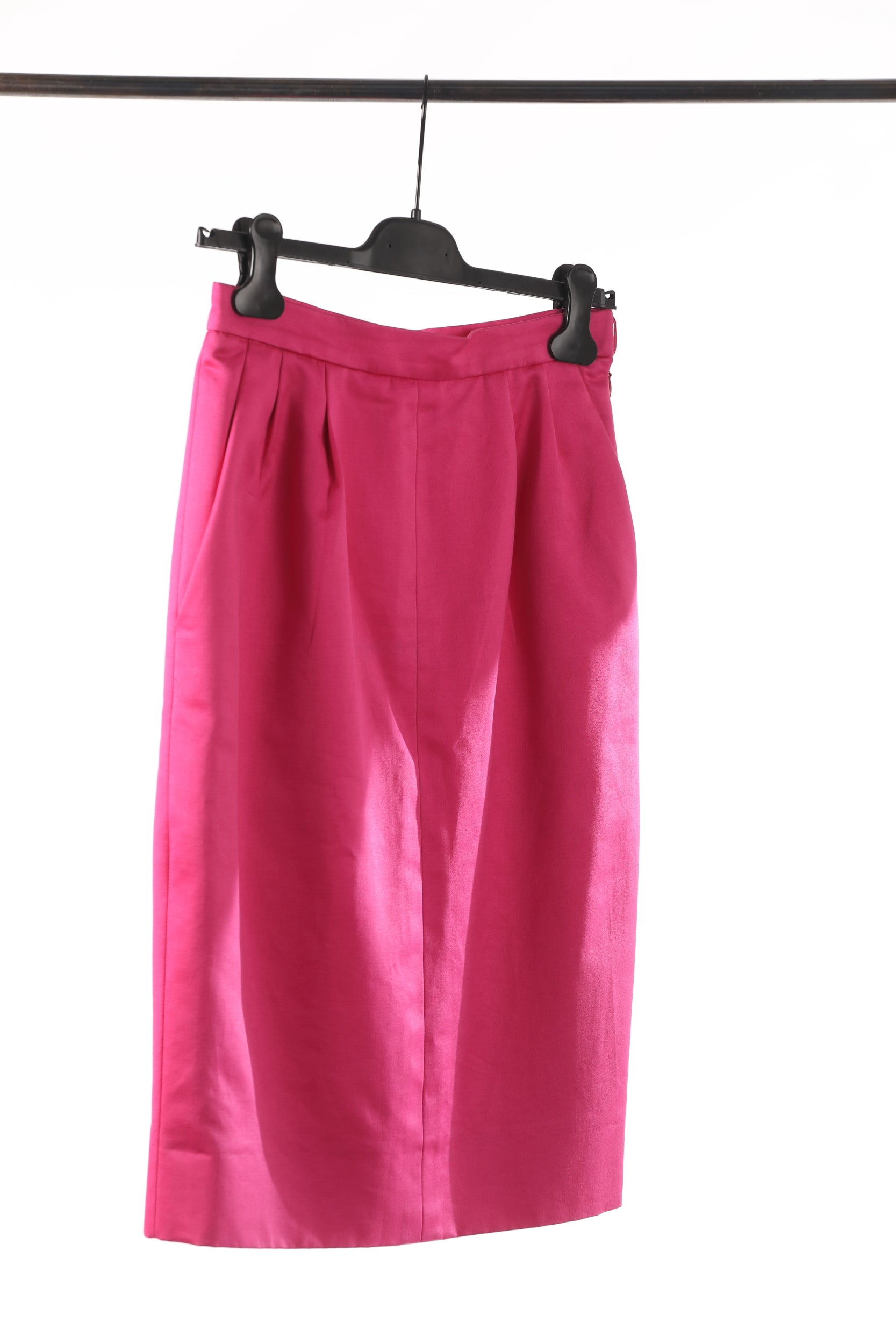 Yves Saint Laurent rive gauche fuchsia suit