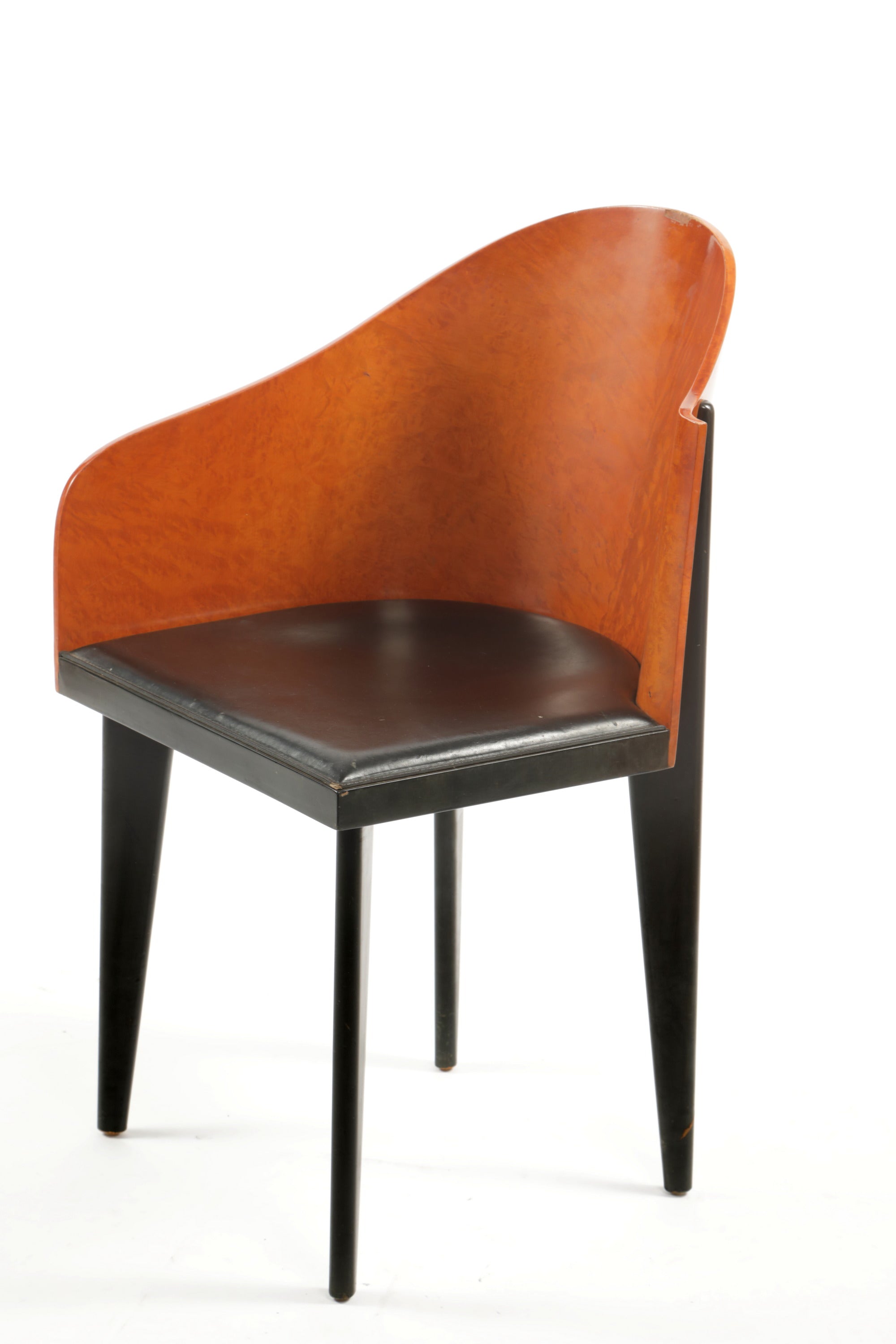 Table with six chairs by Maurizio Salvato and Piero Sartogo for Saporiti 1970 - 1980