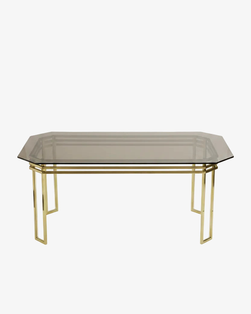Rectangular table attributed to Romeo Rega from the 1970s