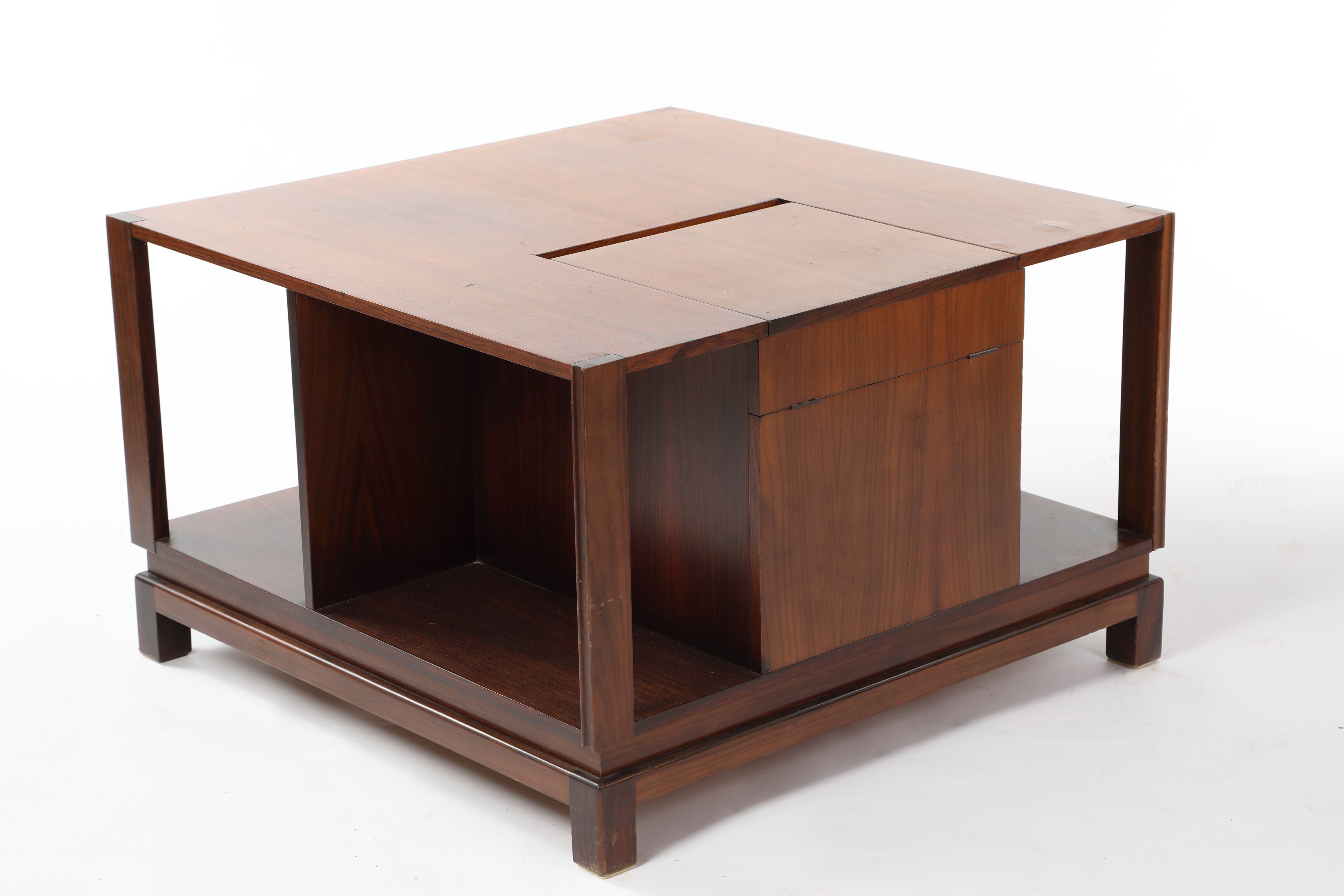 Rosewood living room table from the 70s