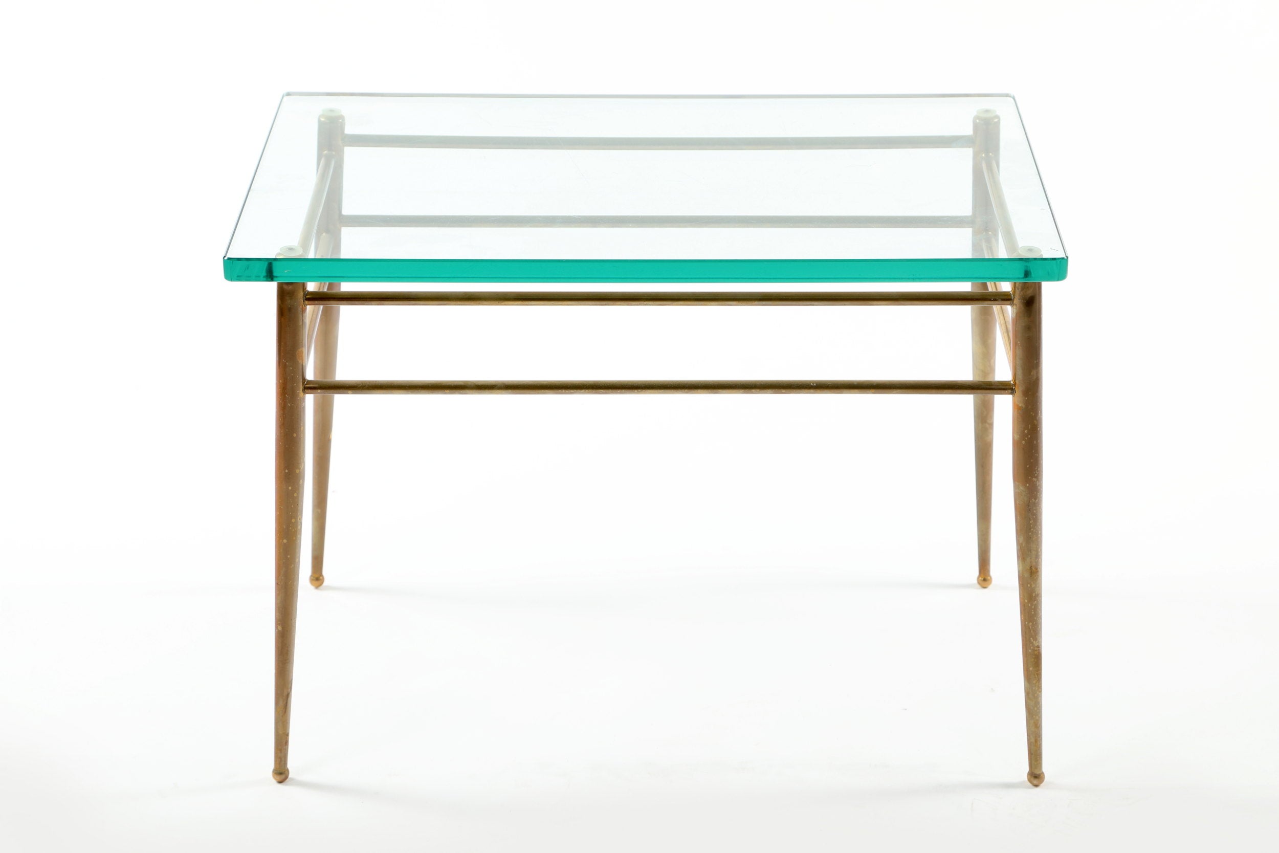 Nile green living room table from the 60s