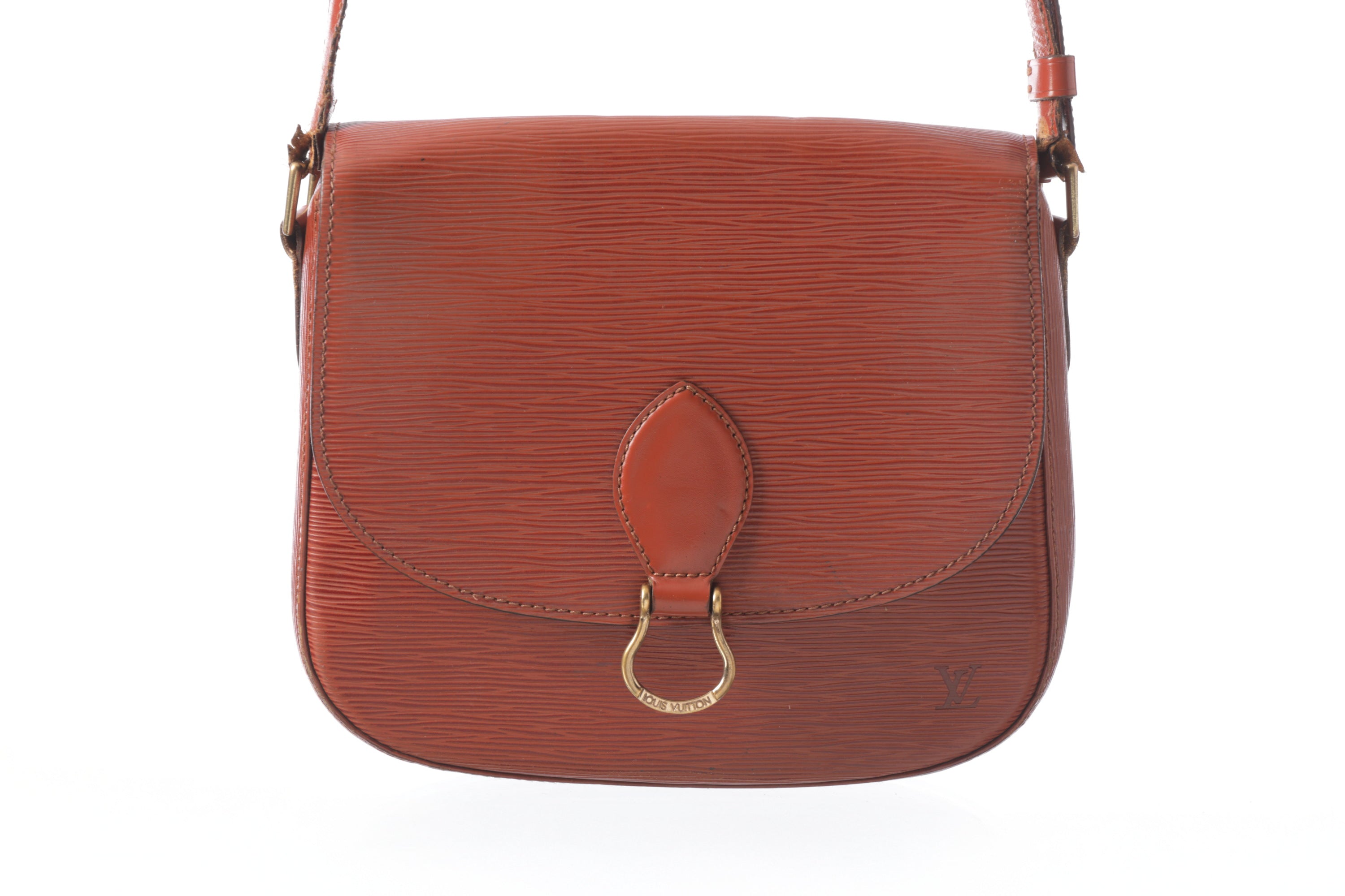 Louis Vuitton 70's leather shoulder bag