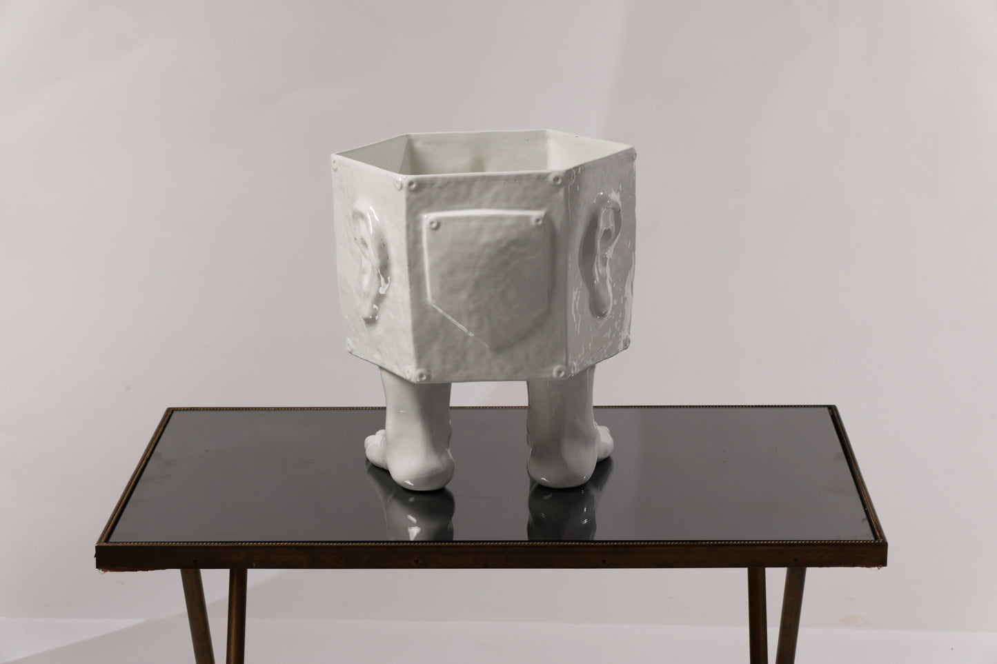 Vaso scultura ceramica surrealista 1970 Taste Setter By Sigma