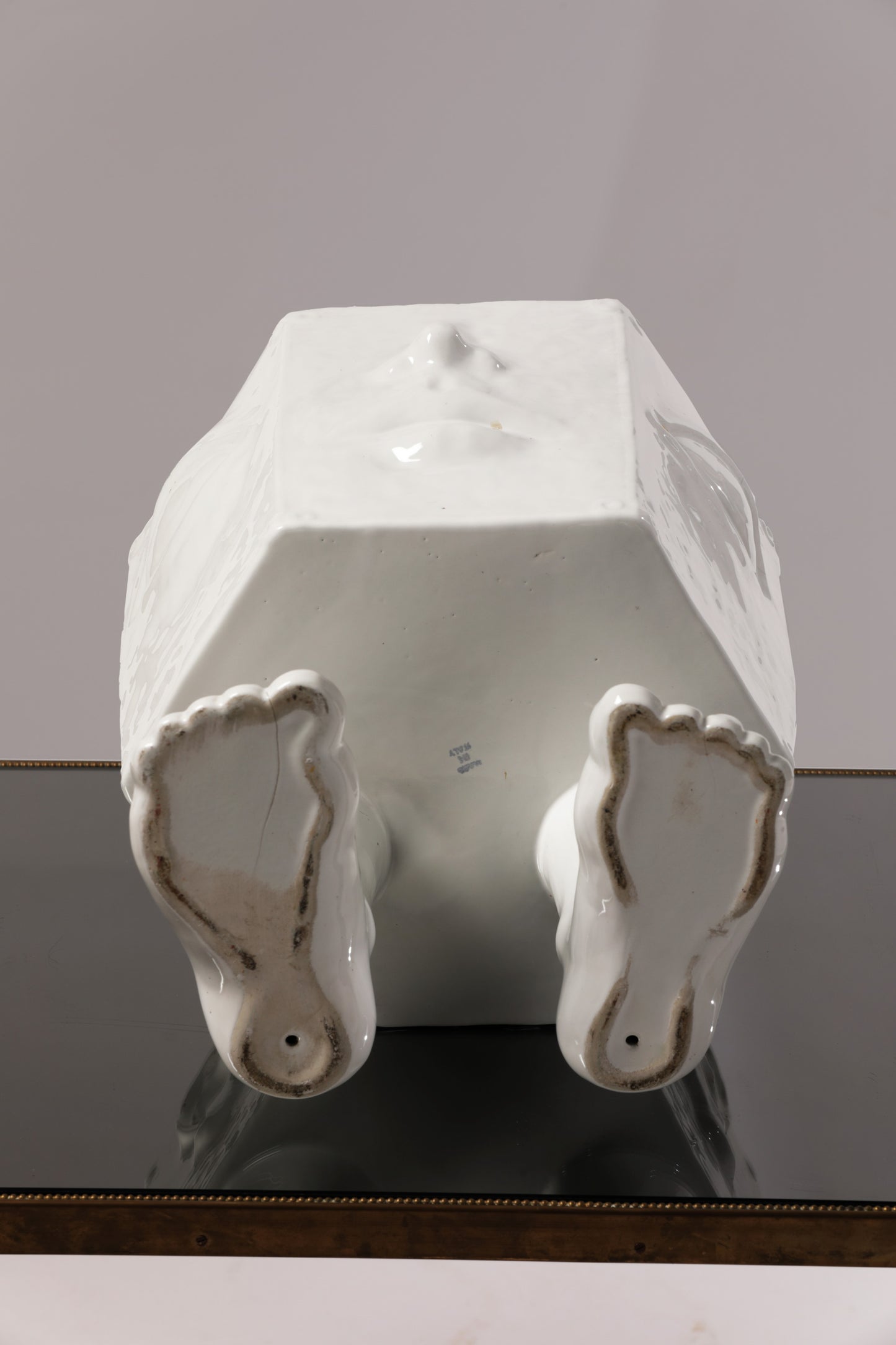 Vaso scultura ceramica surrealista 1970 Taste Setter By Sigma