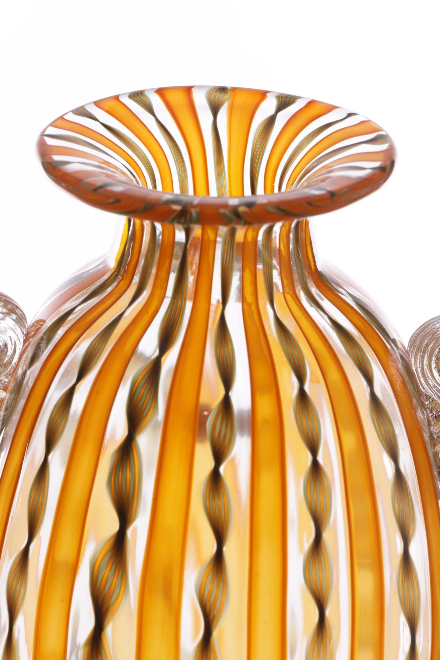 Vaso vetro di Murano anni 60