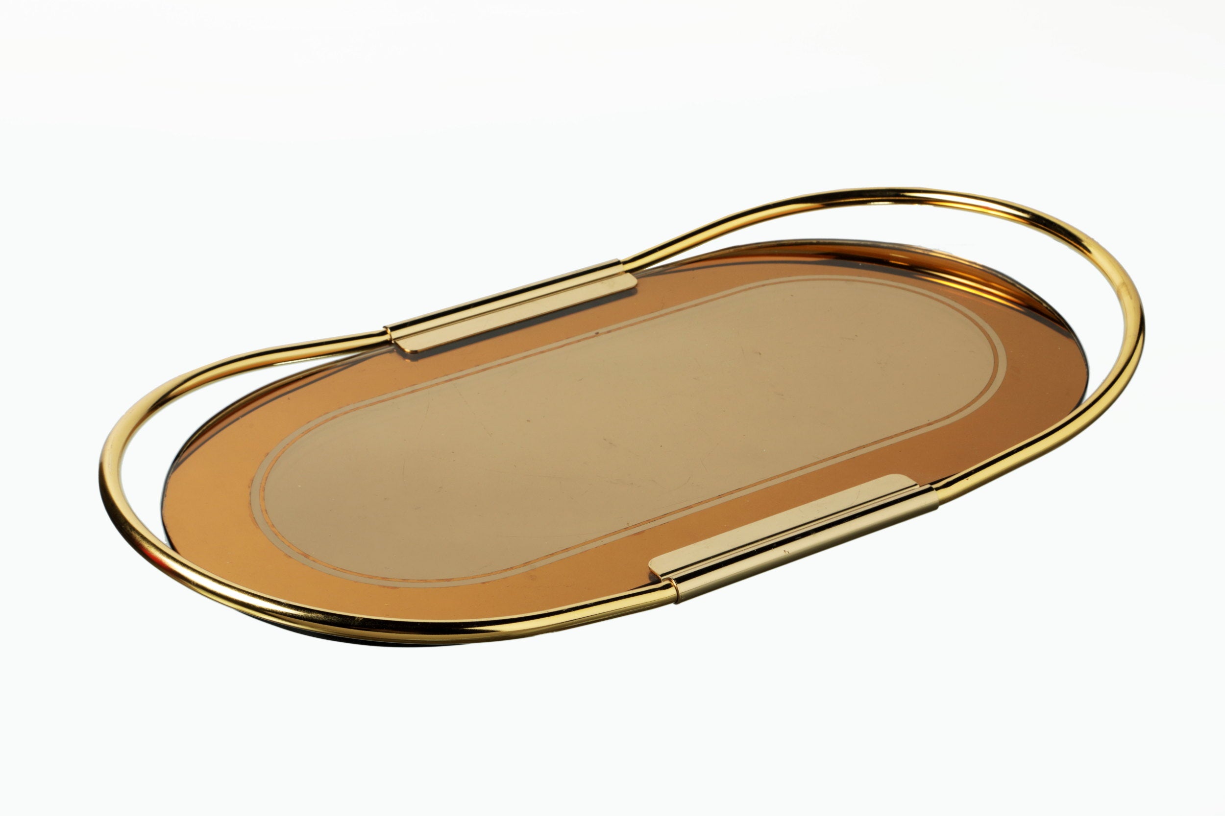 Oval tray from the 70s