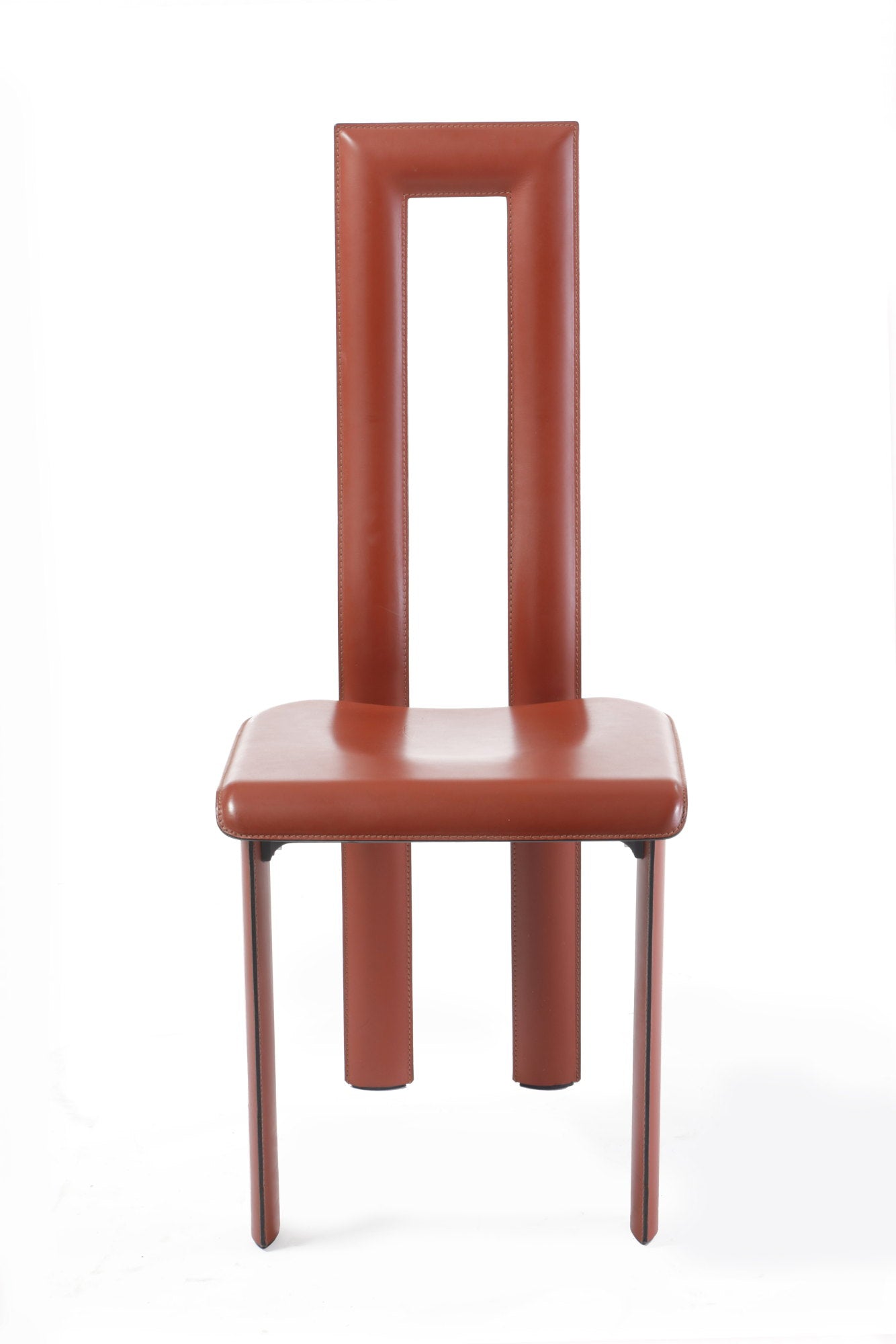 4 leather chairs Ycami mod. Direction