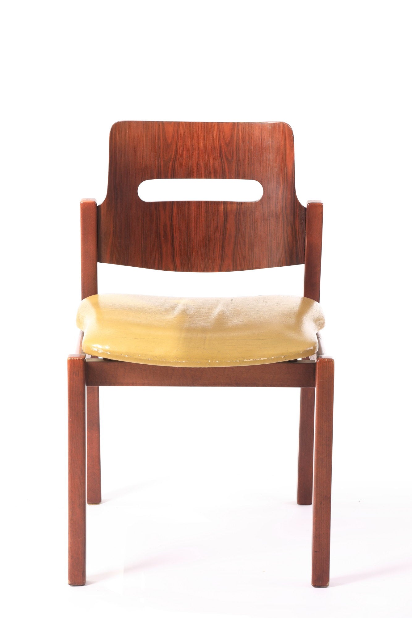 4 teak chairs from the 70s
