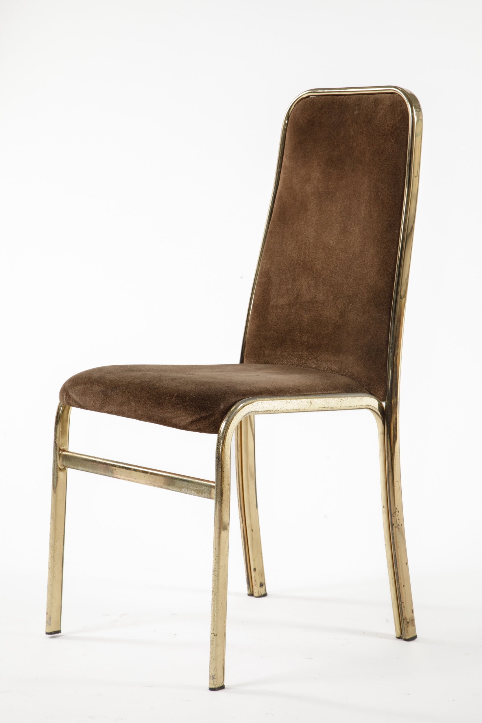 8 chairs attributed to Milo Baughman 70s