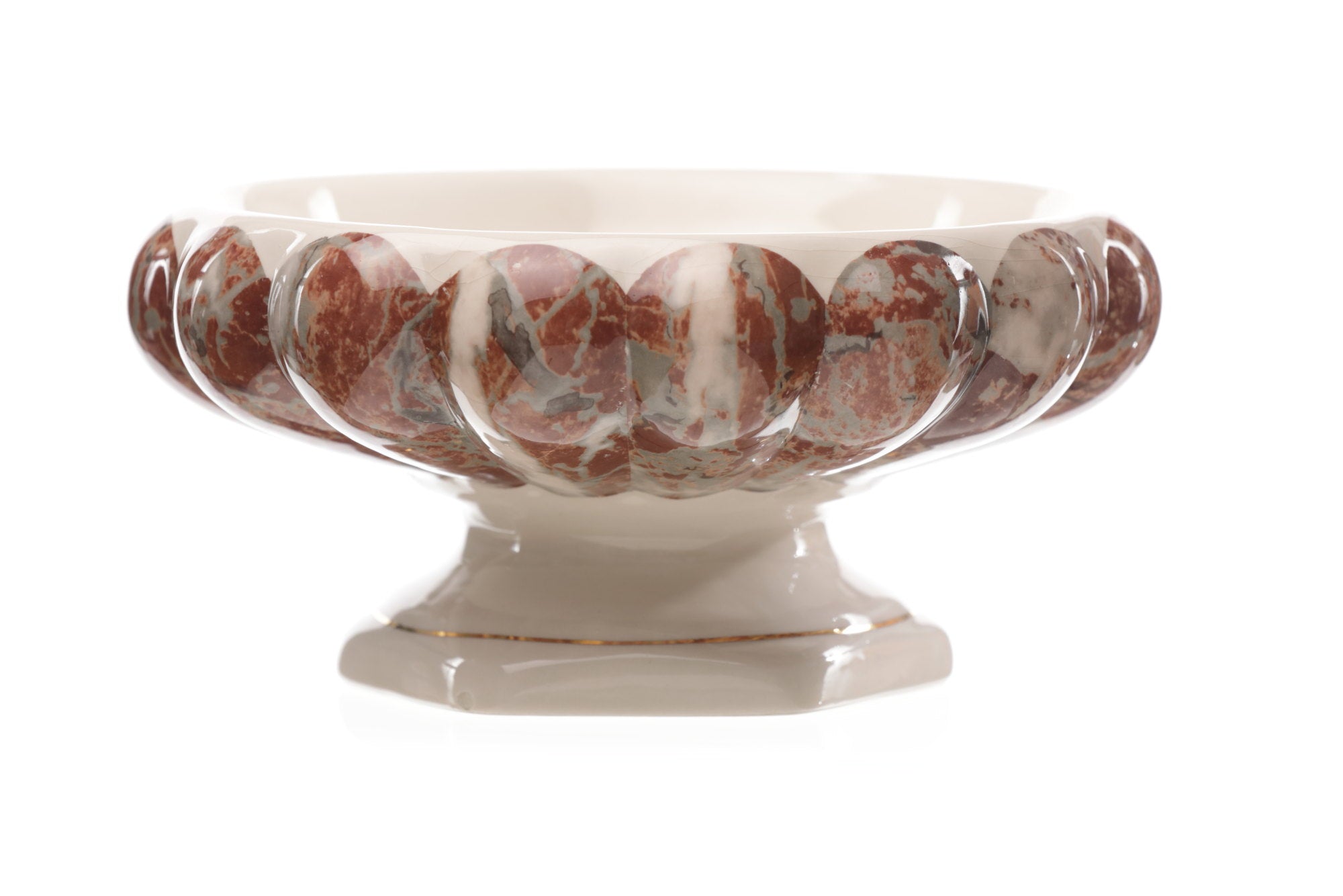 Alzata ceramica Tommaso Barbi
