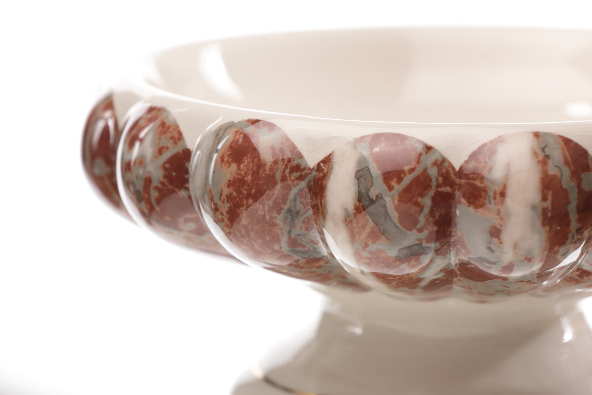 Alzata ceramica Tommaso Barbi