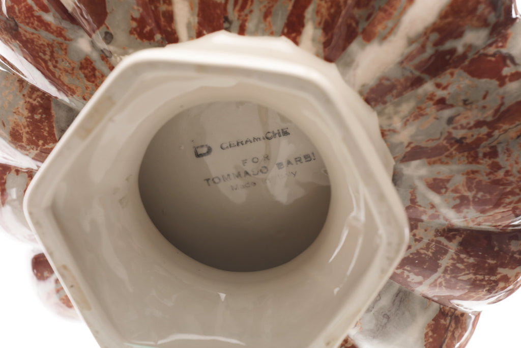 Alzata ceramica Tommaso Barbi
