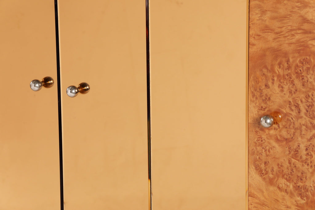 70s wardrobe with briarwood and mirror