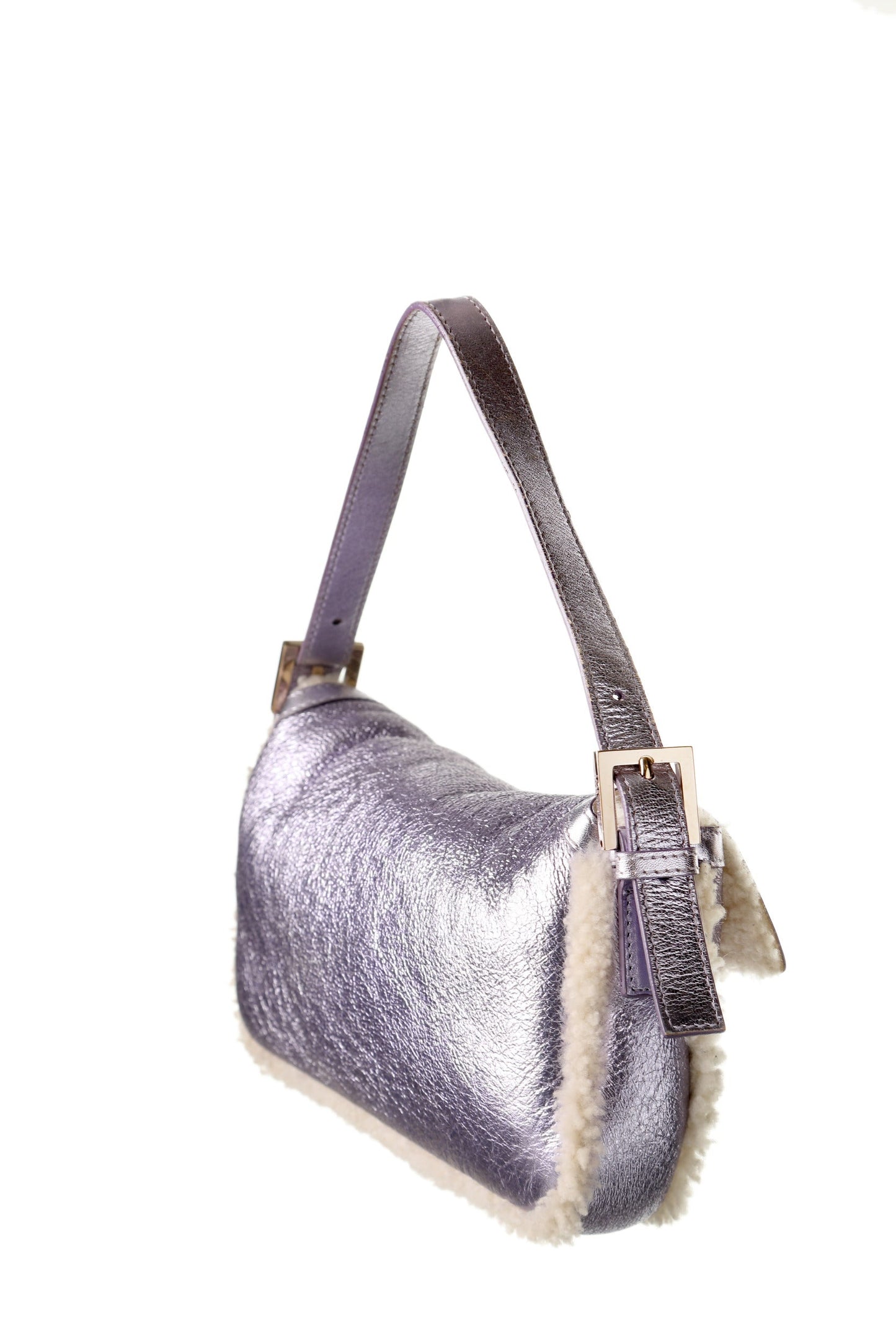 Fendi 2000s sheepskin baguette