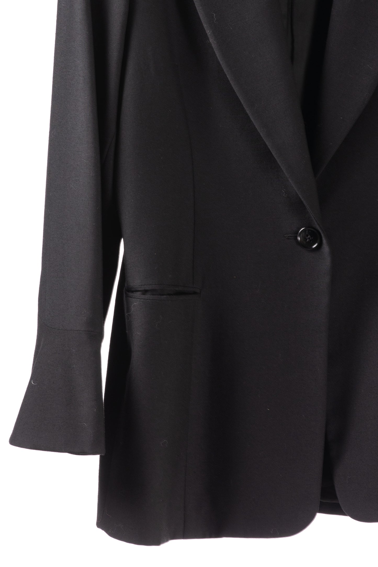 Gianfranco Ferré 90s blazer in black wool cloth