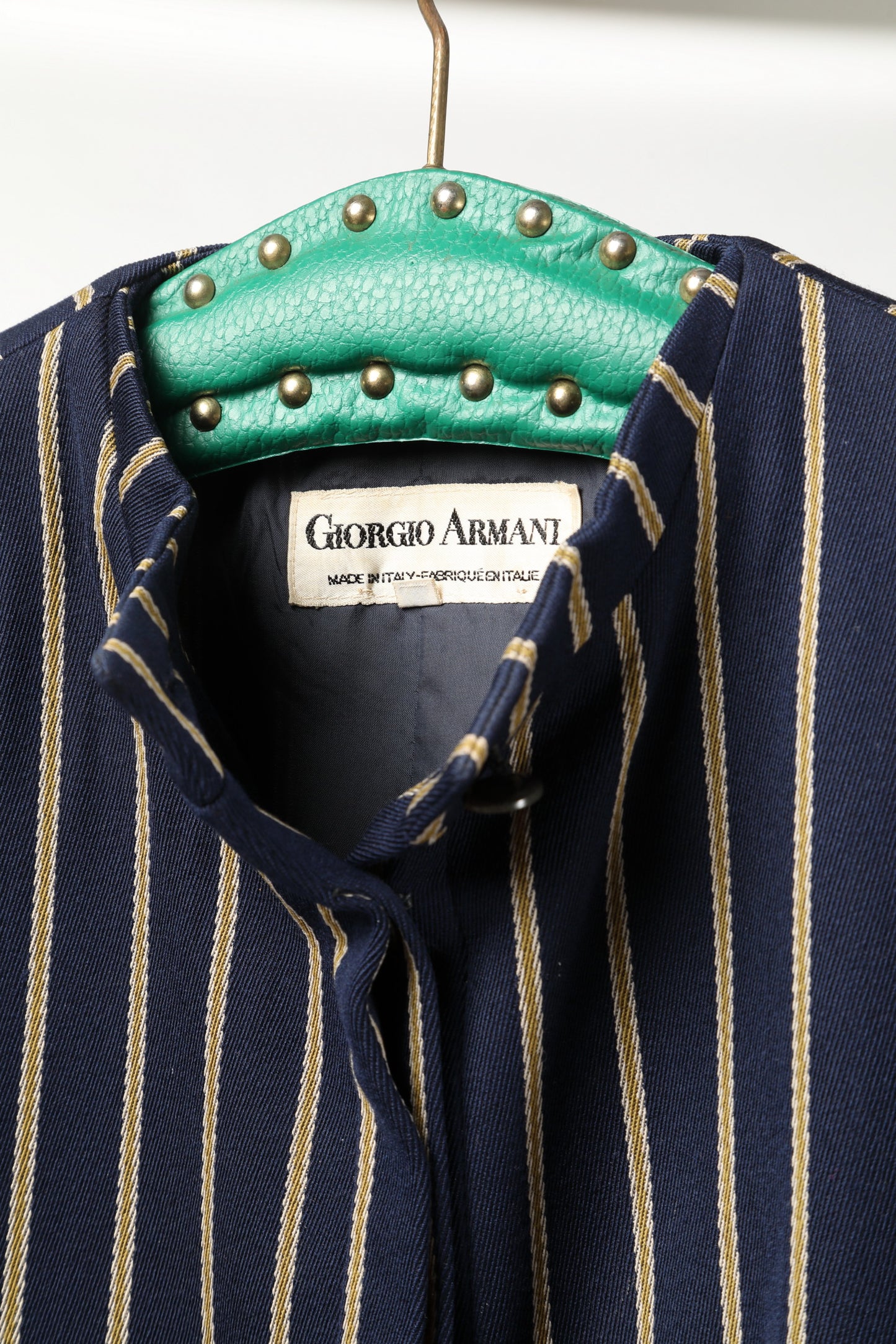 Giorgio Armani mandarin collar blazer