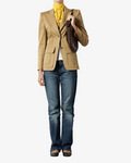 Yves Saint Laurent Rive Gauche camel blazer