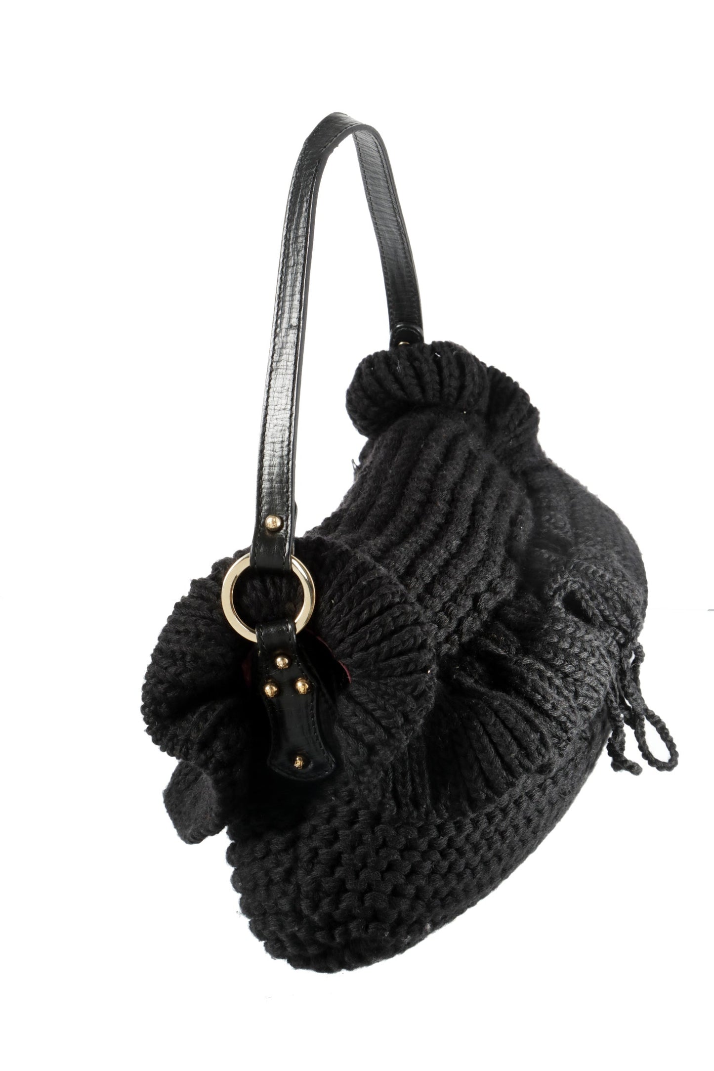 Fendi Chef bag in black knit