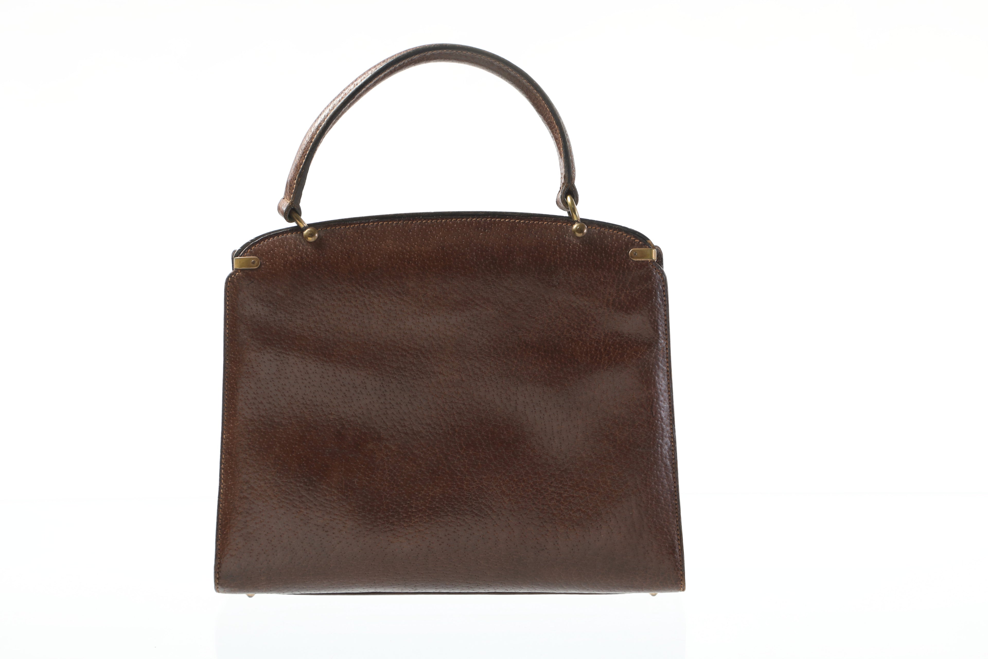 Borsa Gucci anni 60 cinghiale e legno