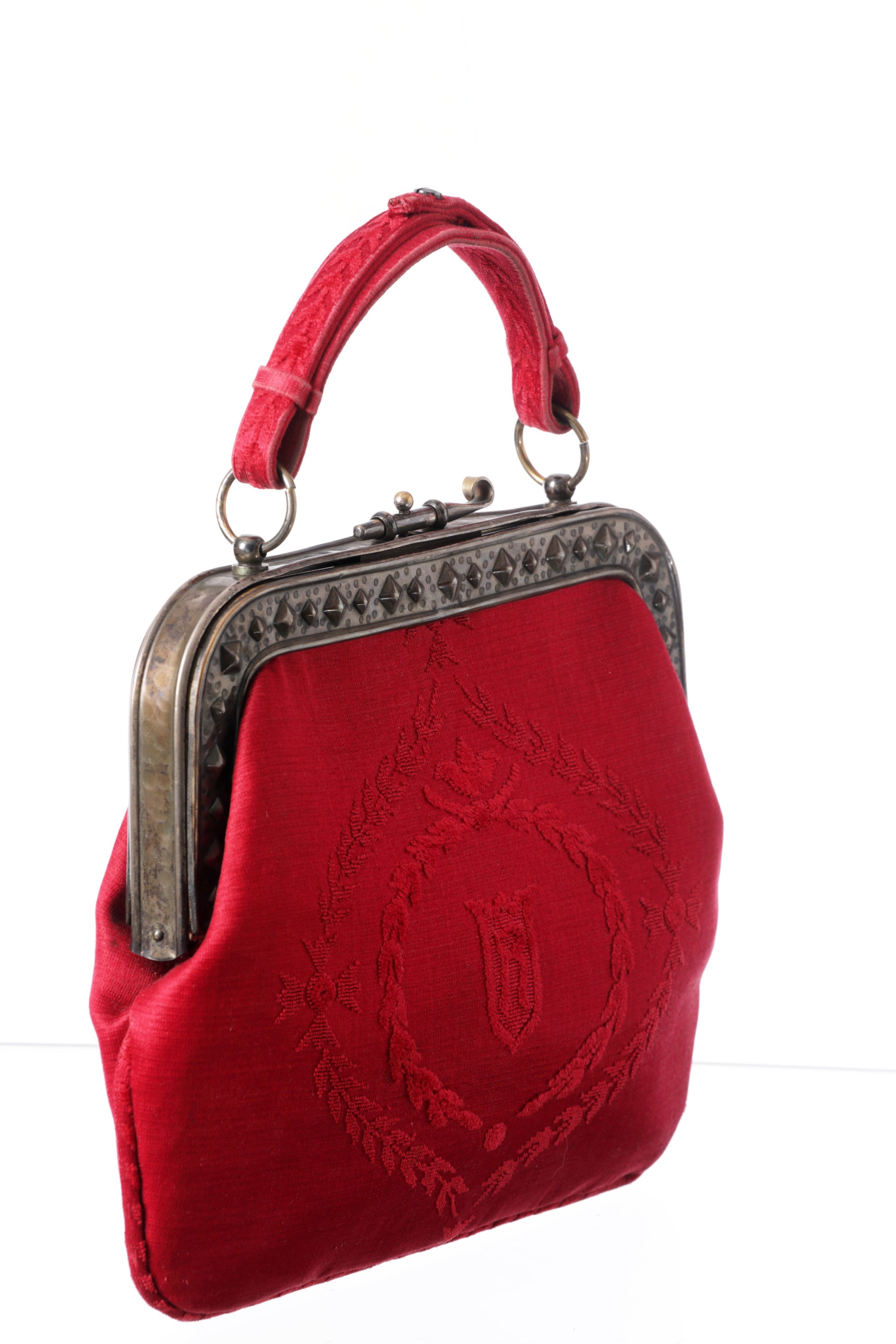 Roberta di Camerino gunmetal bag 1960