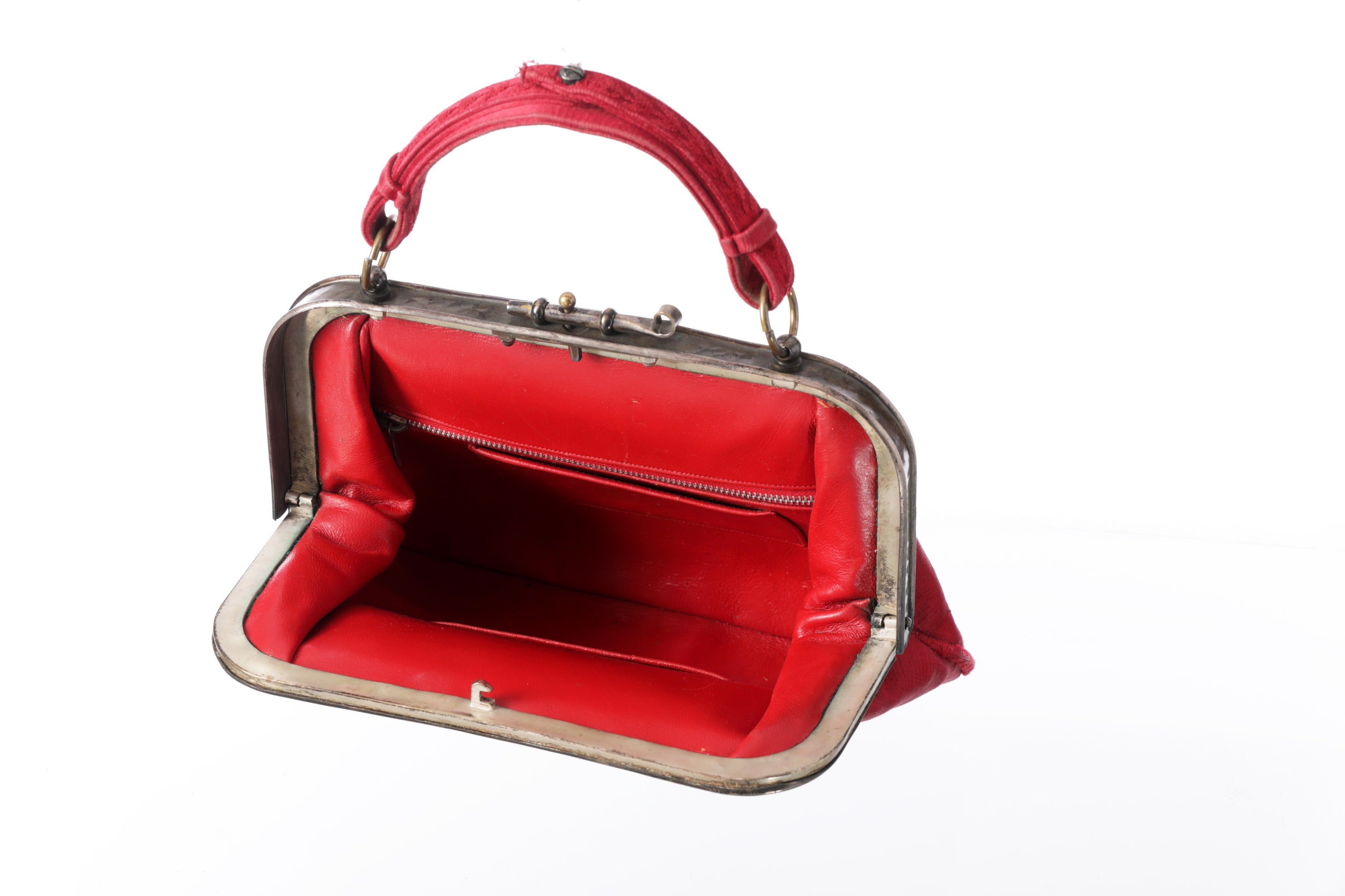 Roberta di Camerino gunmetal bag 1960