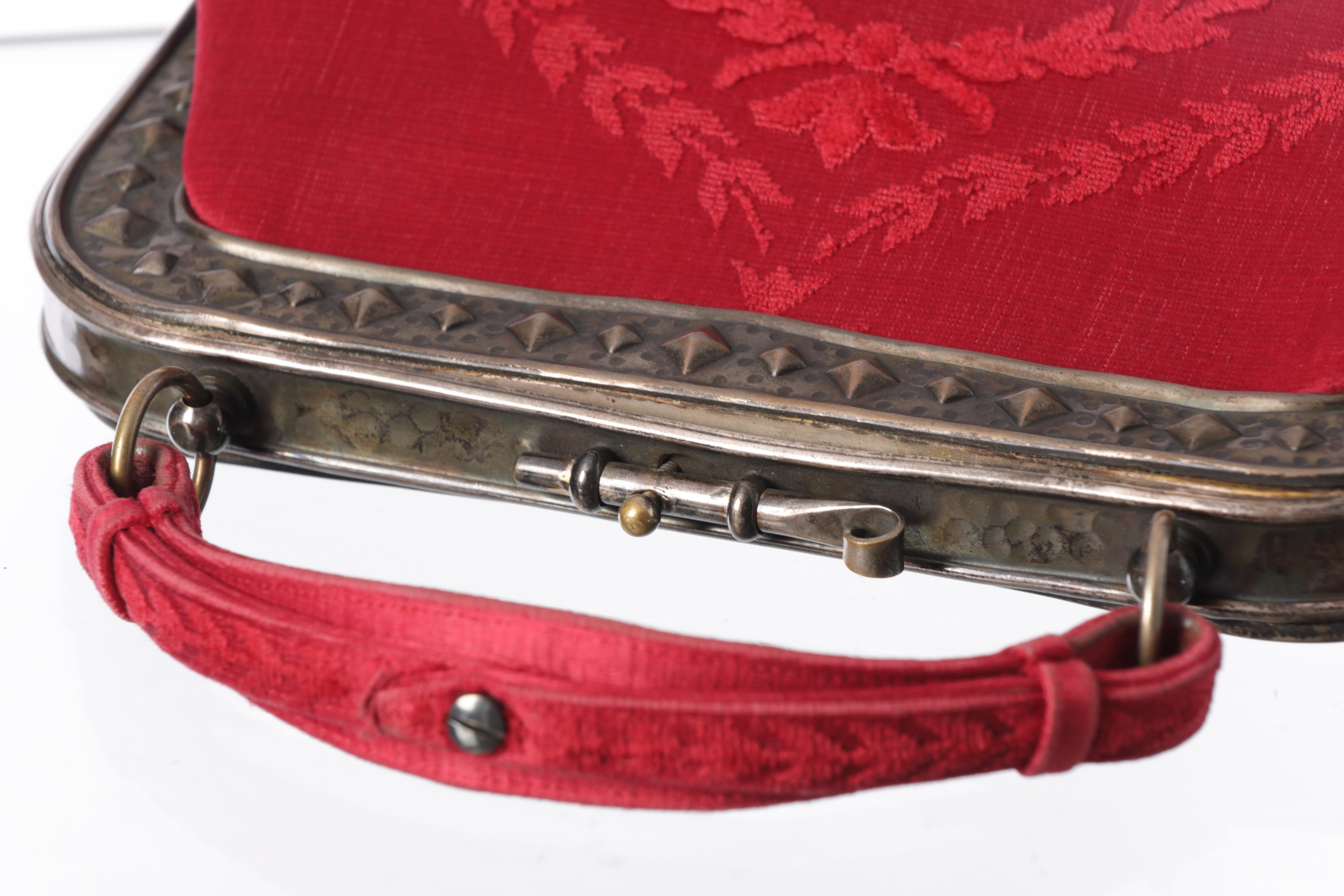 Roberta di Camerino gunmetal bag 1960