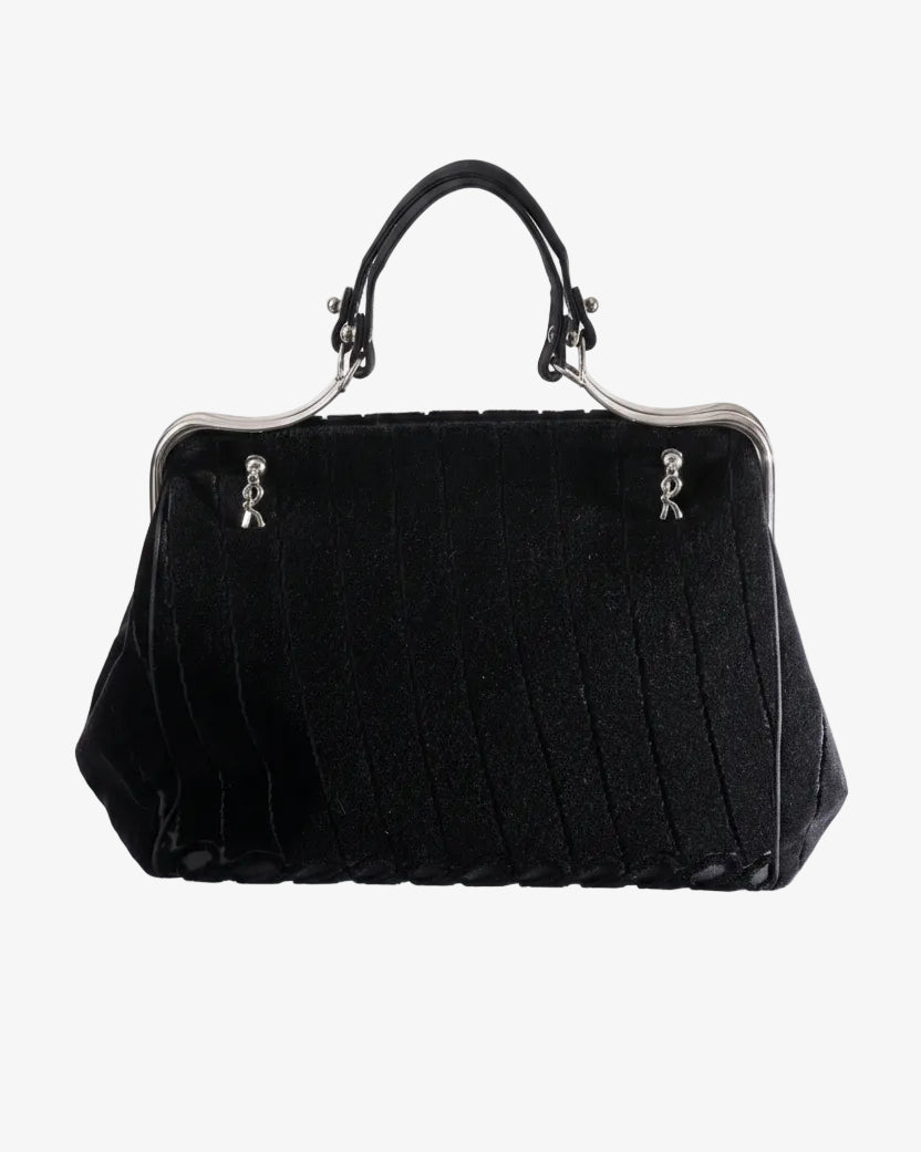Borsa Roberta di Camerino velluto Bevilacqua anni 70