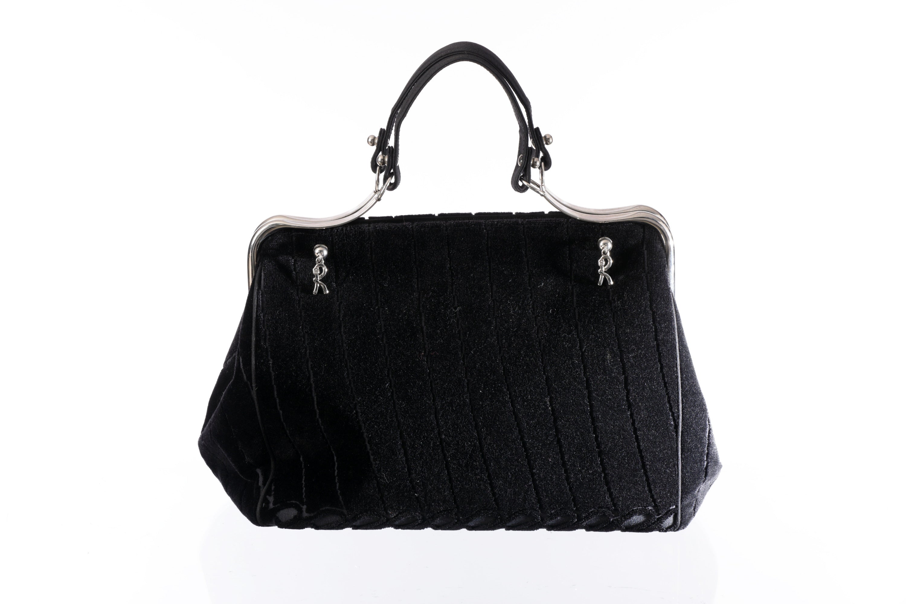 Borsa Roberta di Camerino velluto Bevilacqua anni 70