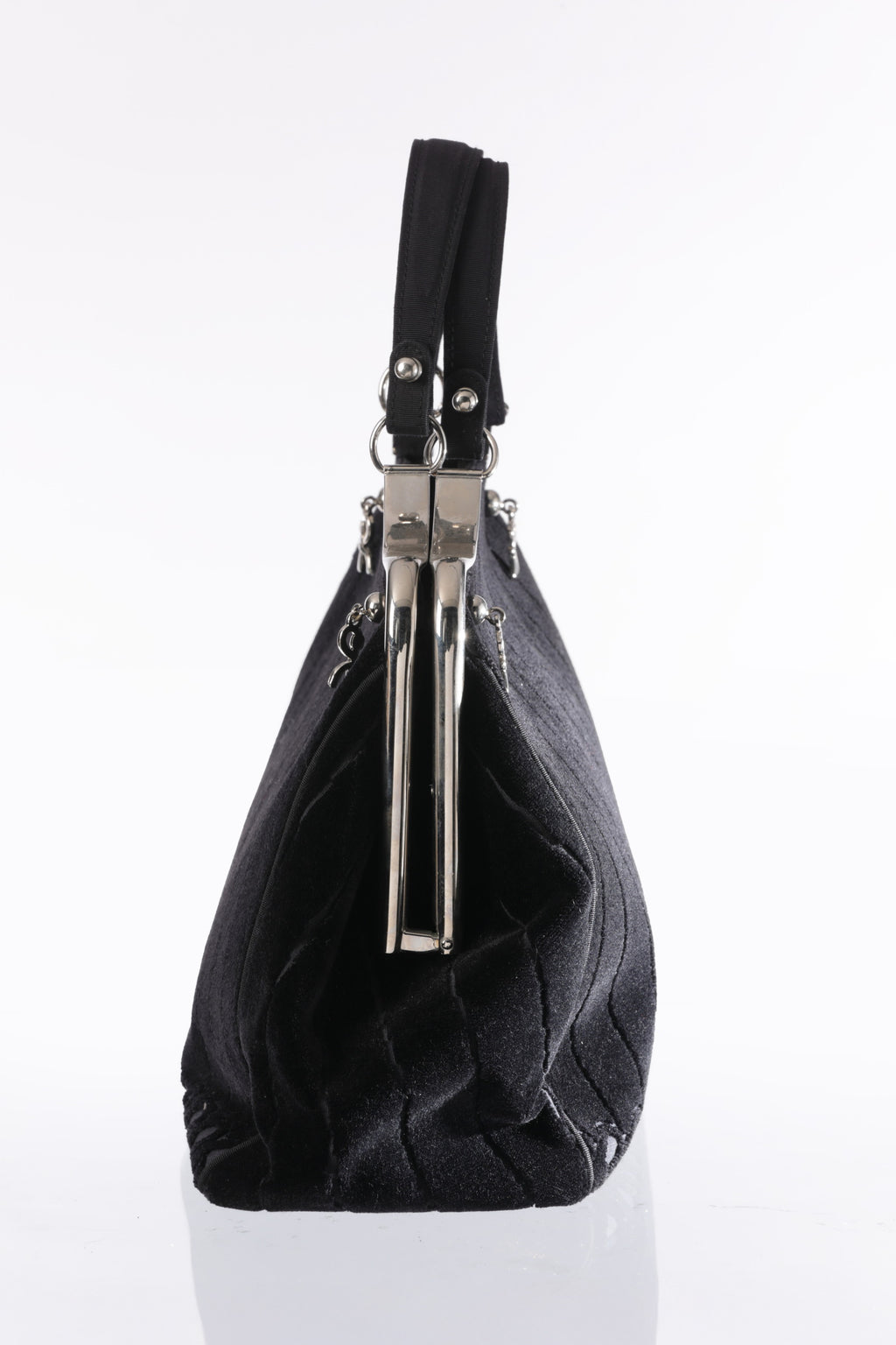 Borsa Roberta di Camerino velluto Bevilacqua anni 70