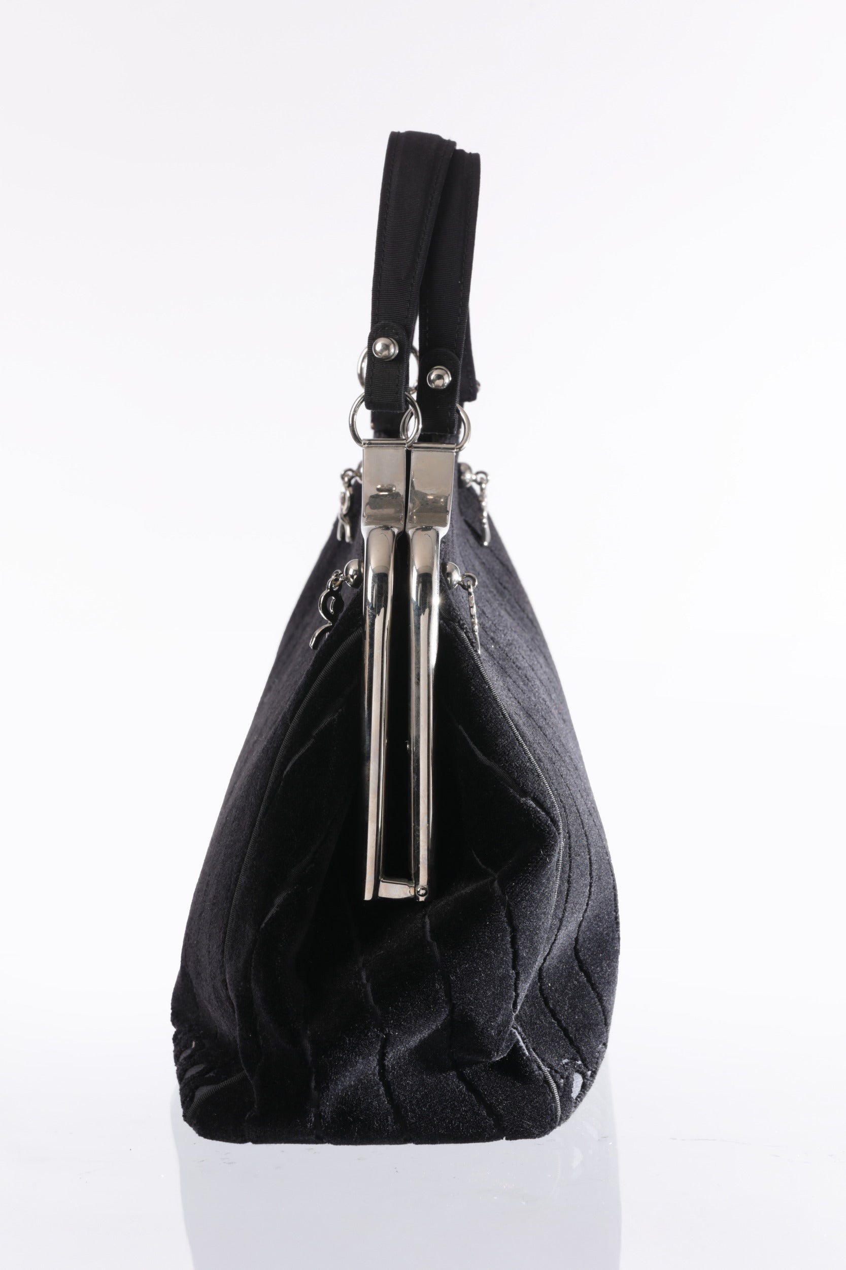 Borsa Roberta di Camerino velluto Bevilacqua anni 70