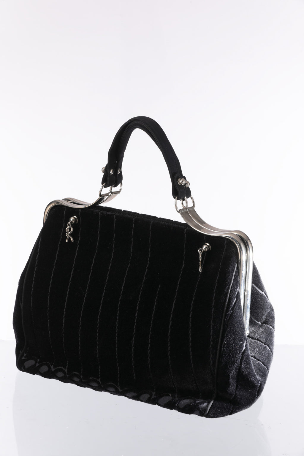Borsa Roberta di Camerino velluto Bevilacqua anni 70