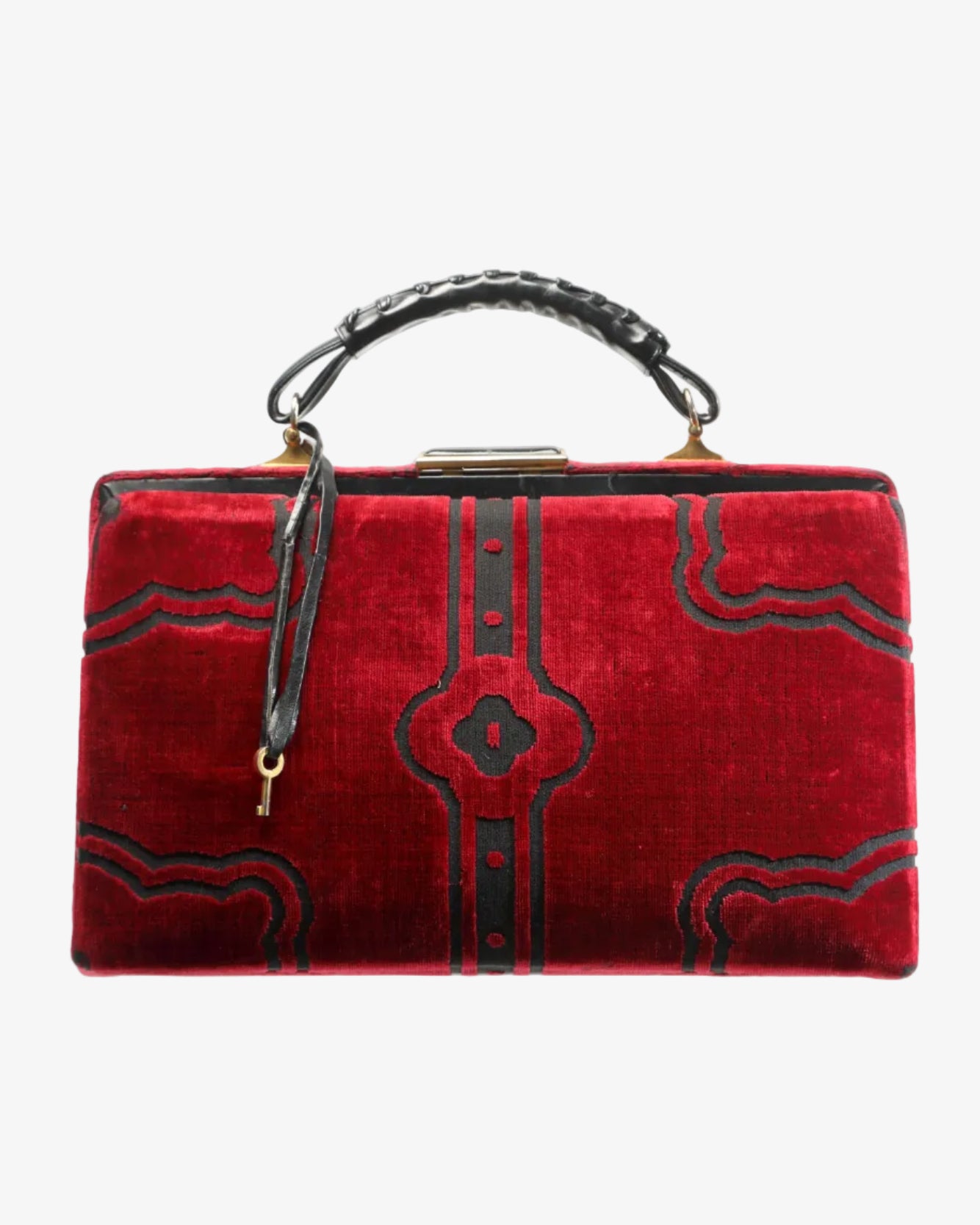 Roberta Di Camerino Bevilacqua velvet handbag