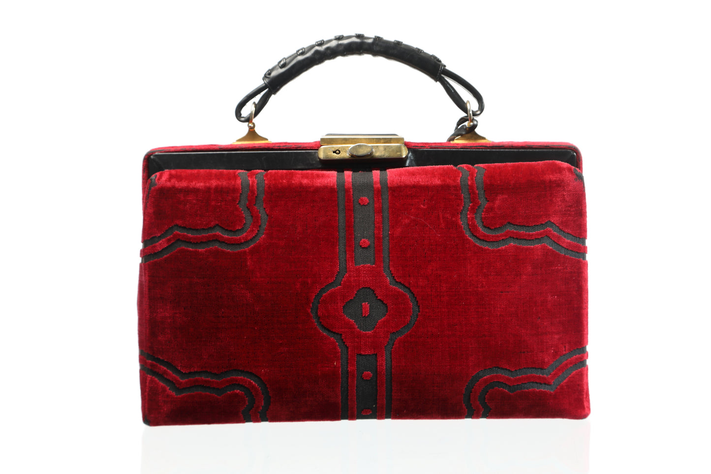 Roberta Di Camerino Bevilacqua velvet handbag