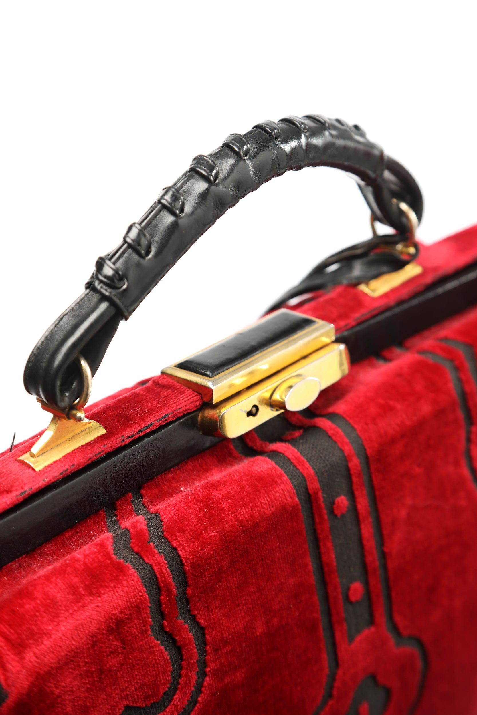 Roberta Di Camerino Bevilacqua velvet handbag