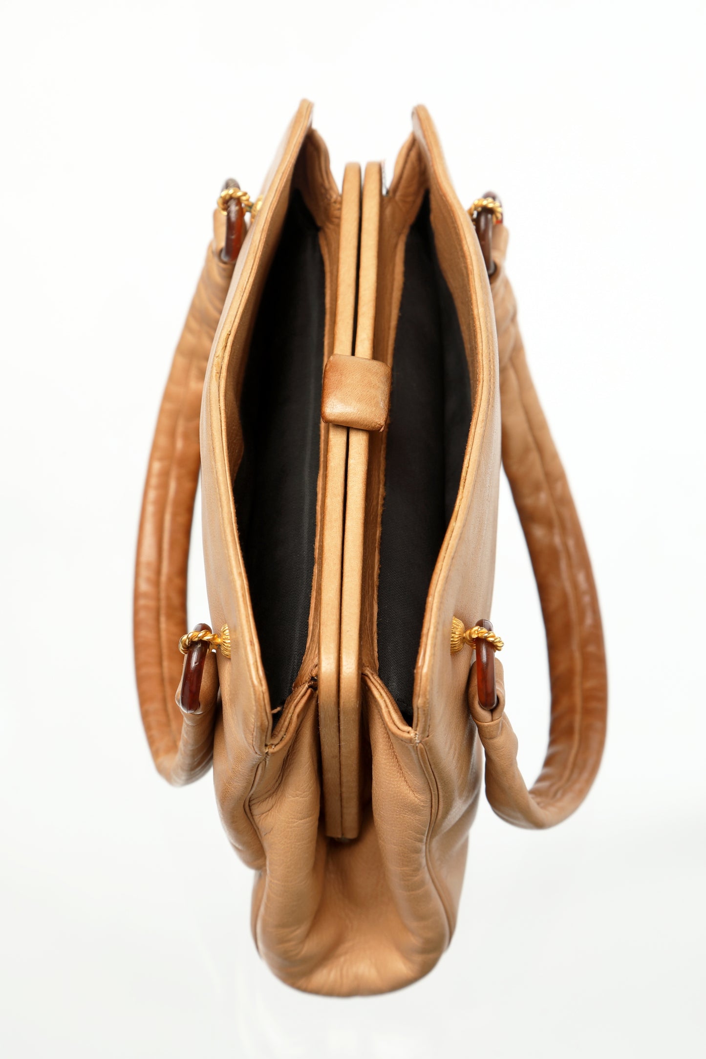 1960s nappa handbag