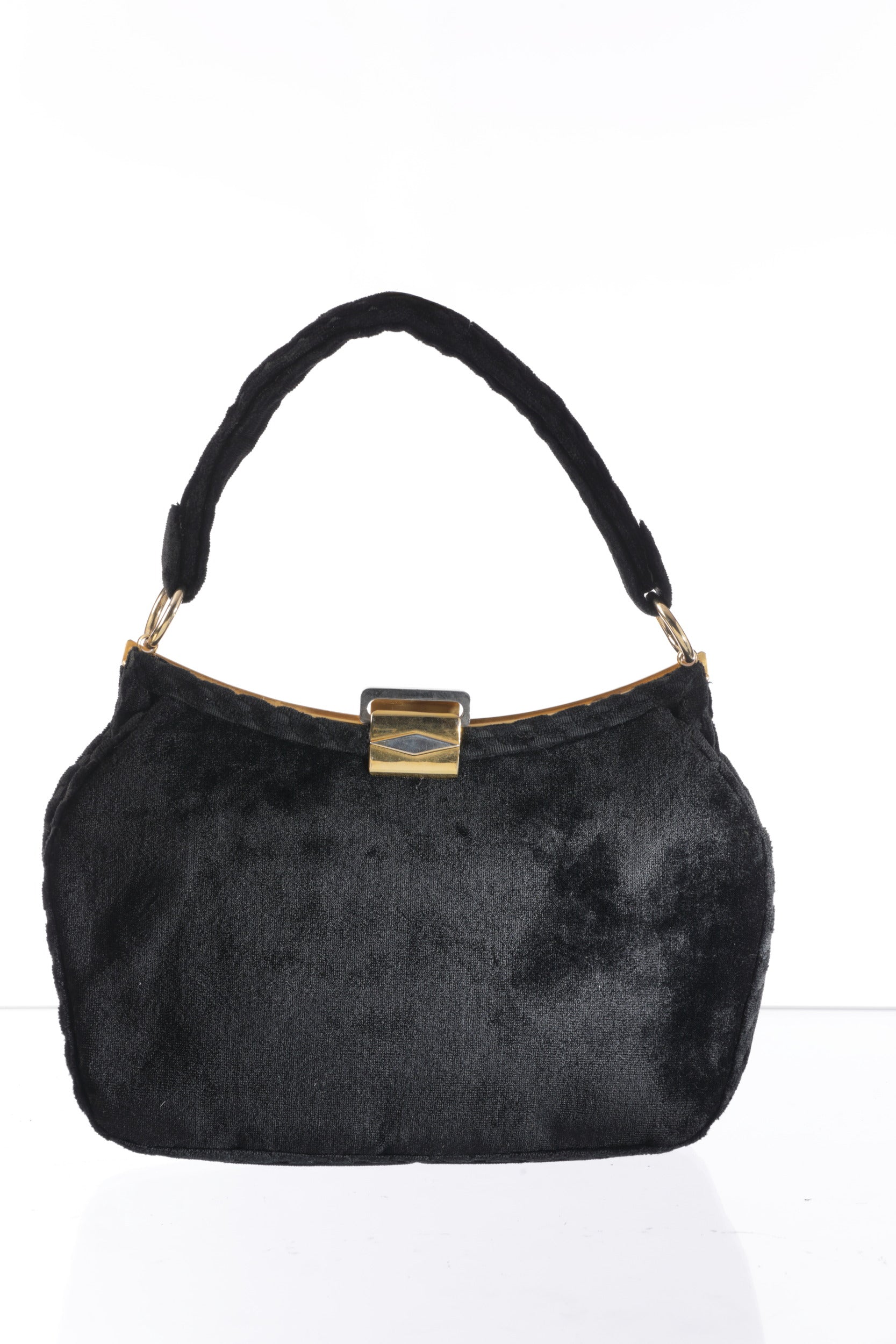 Borsa a mano velluto anni 60