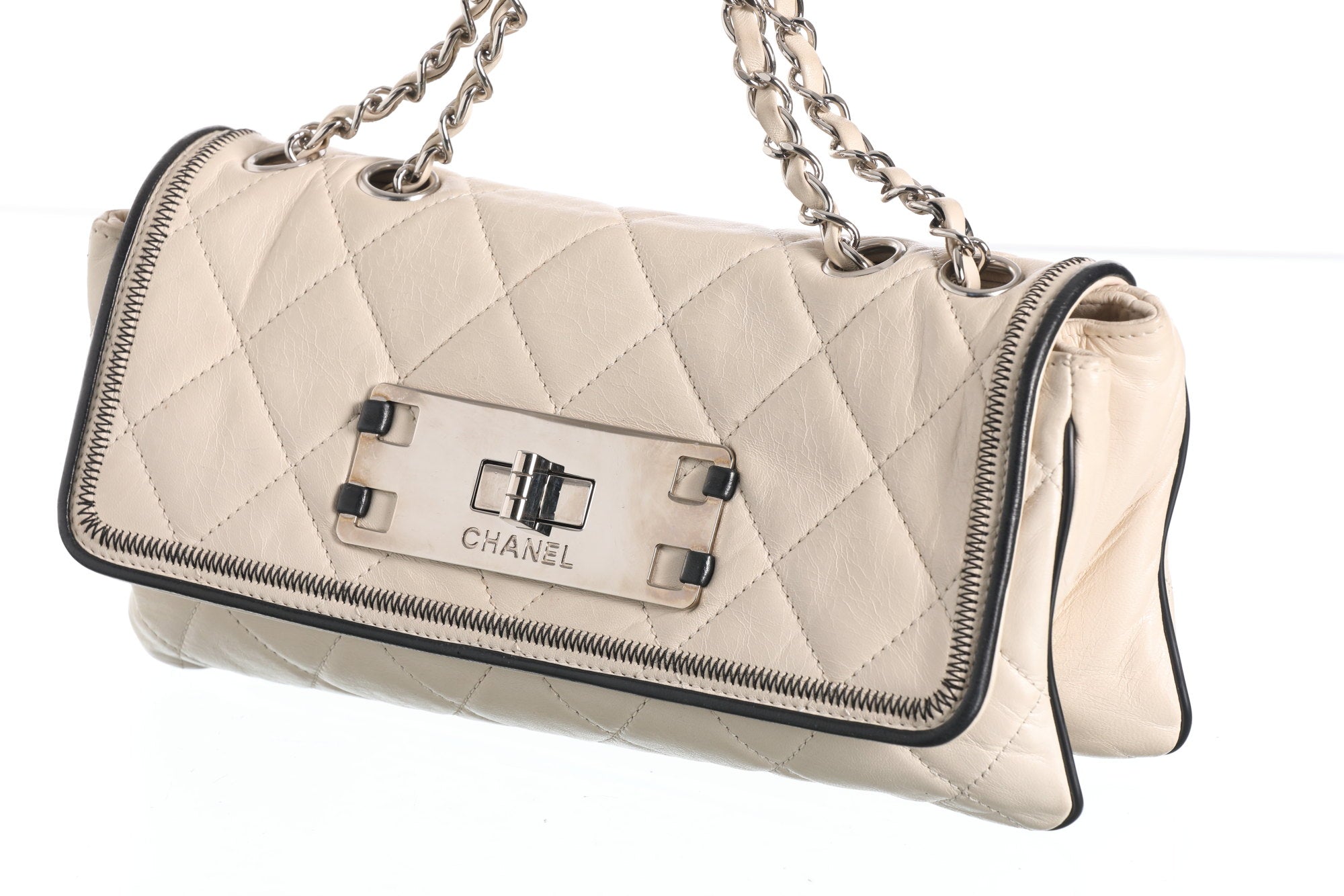  Chanel East West Mademoiselle Bag from the 2000s