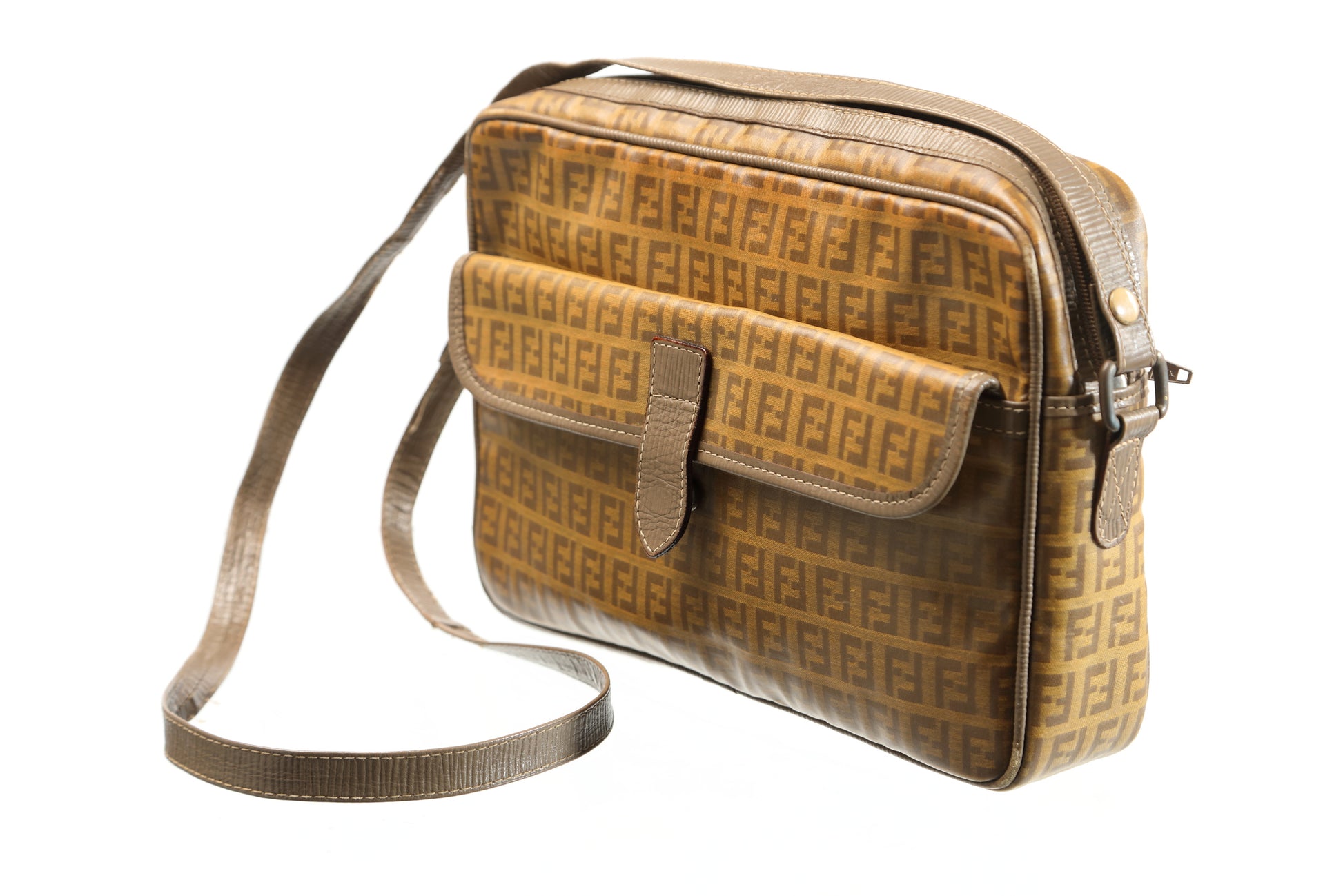 Borsa a tracolla Fendi anni 70 Monogram – - Main Image