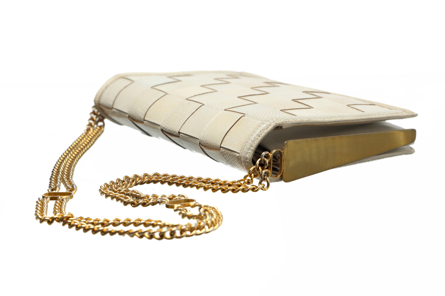 Fendi 70s ivory shoulder bag