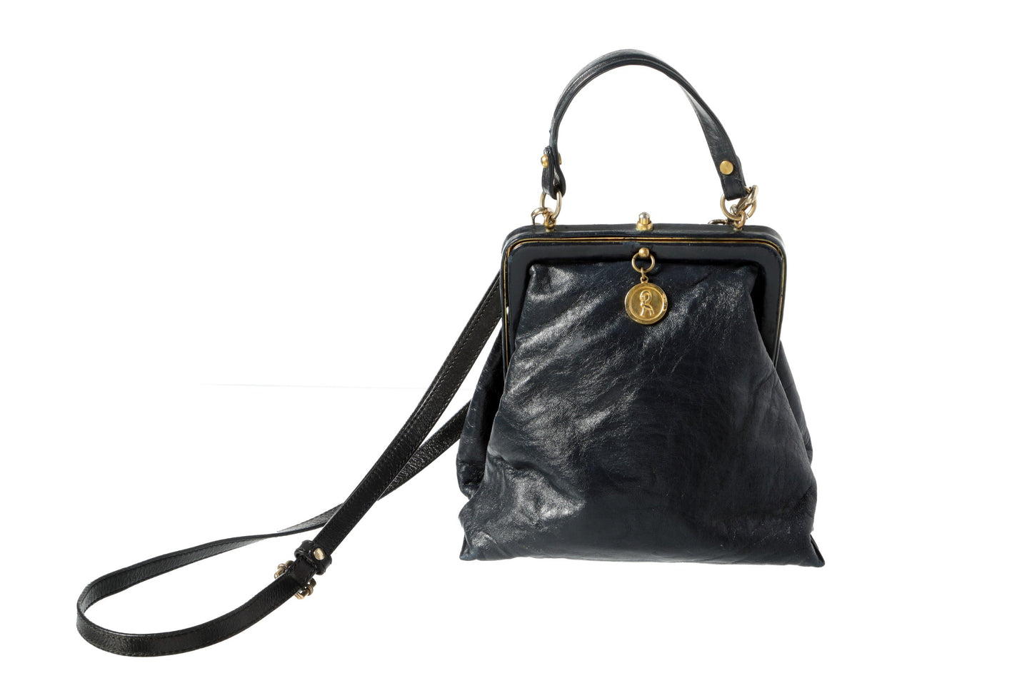 Borsa a tracolla Roberta di Camerino in pelle anni 70 –