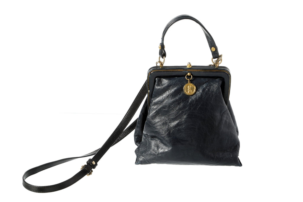 Borsa a tracolla Roberta di Camerino in pelle anni 70