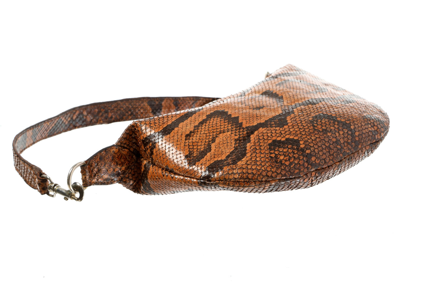 70s python shoulder bag