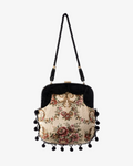 Borsa a tracolla ricamata anni 70