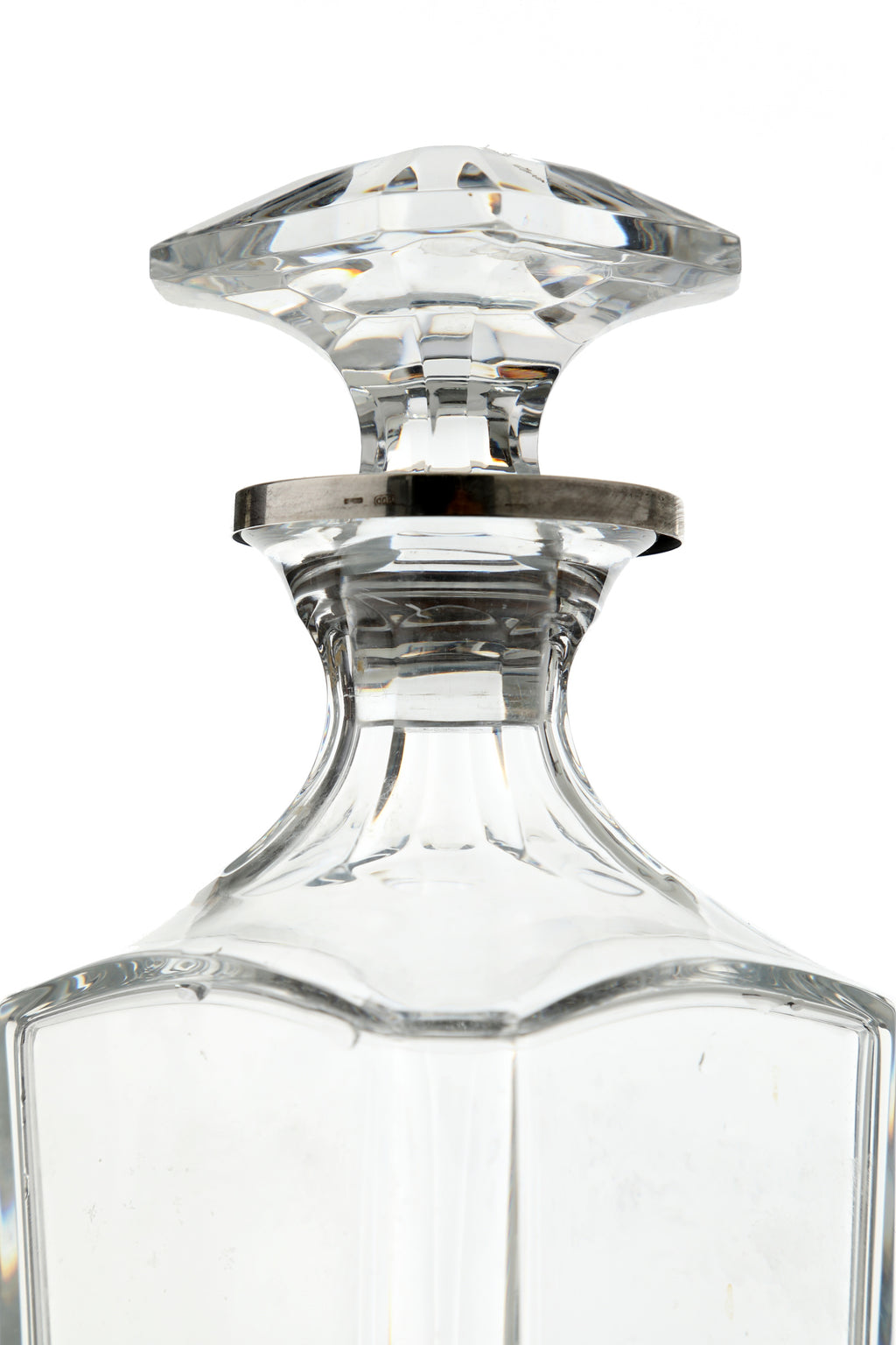 Baccarat crystal bottle