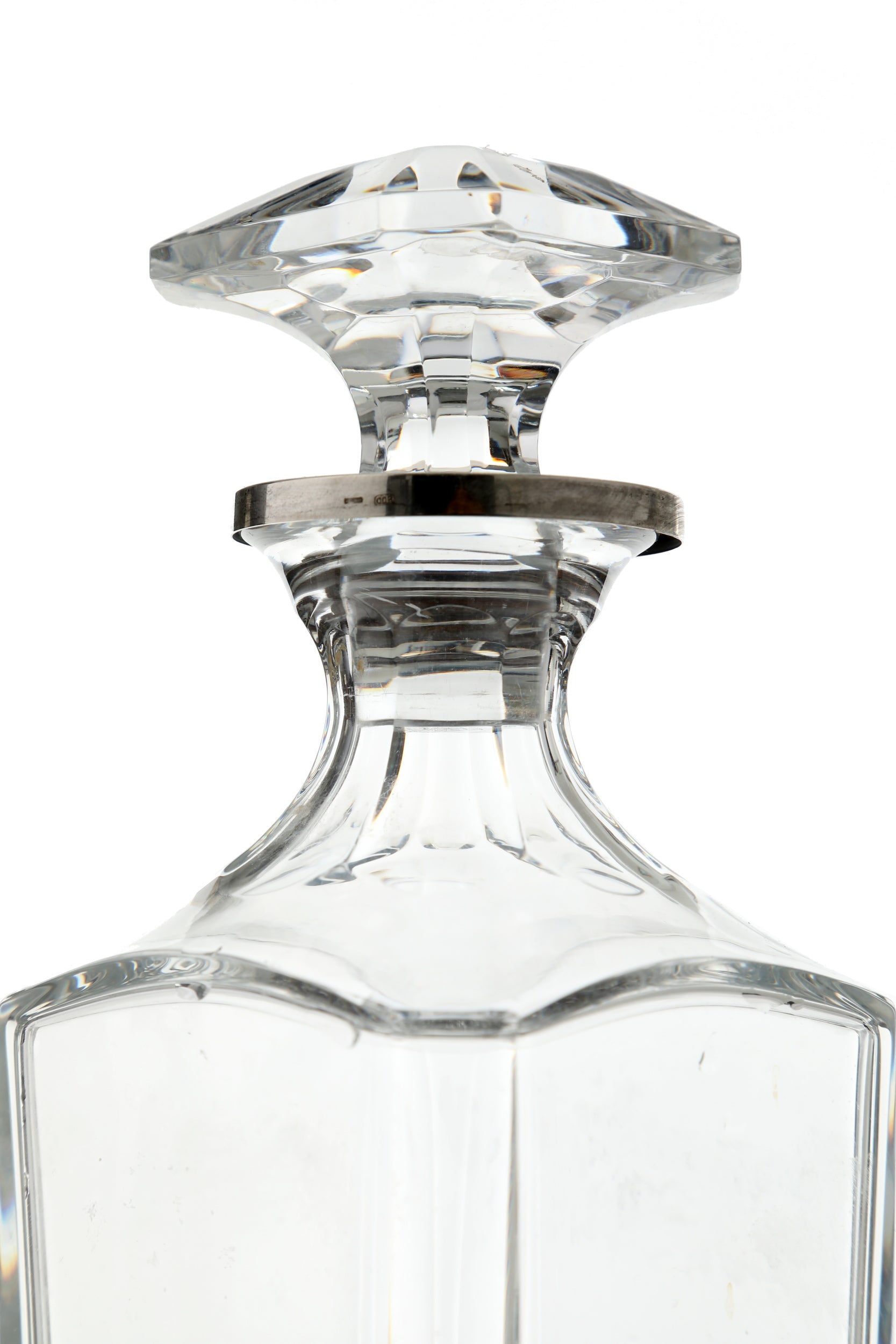 Baccarat crystal bottle