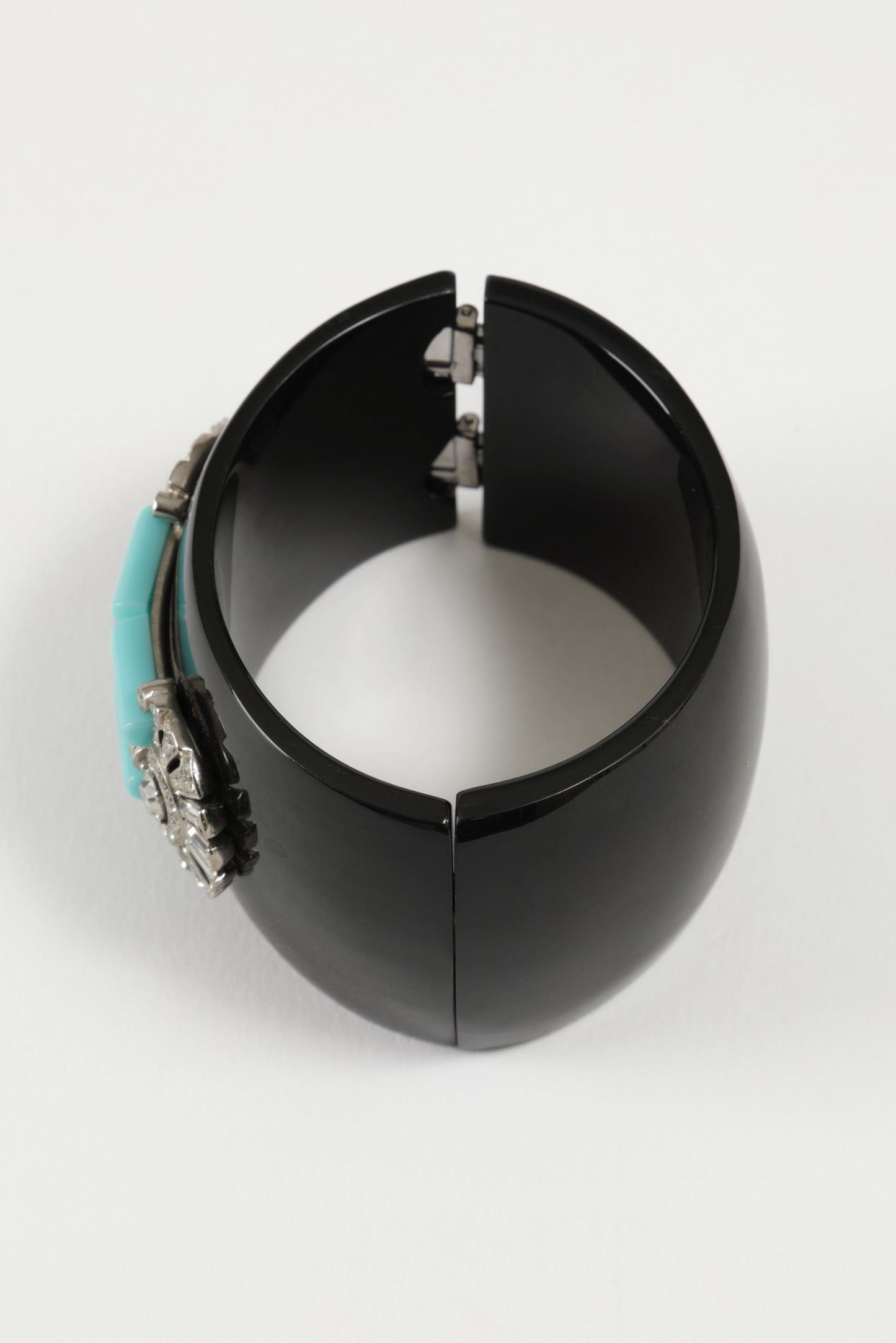 Bracciale decò azzurro Kenneth Jay Lane anni 90