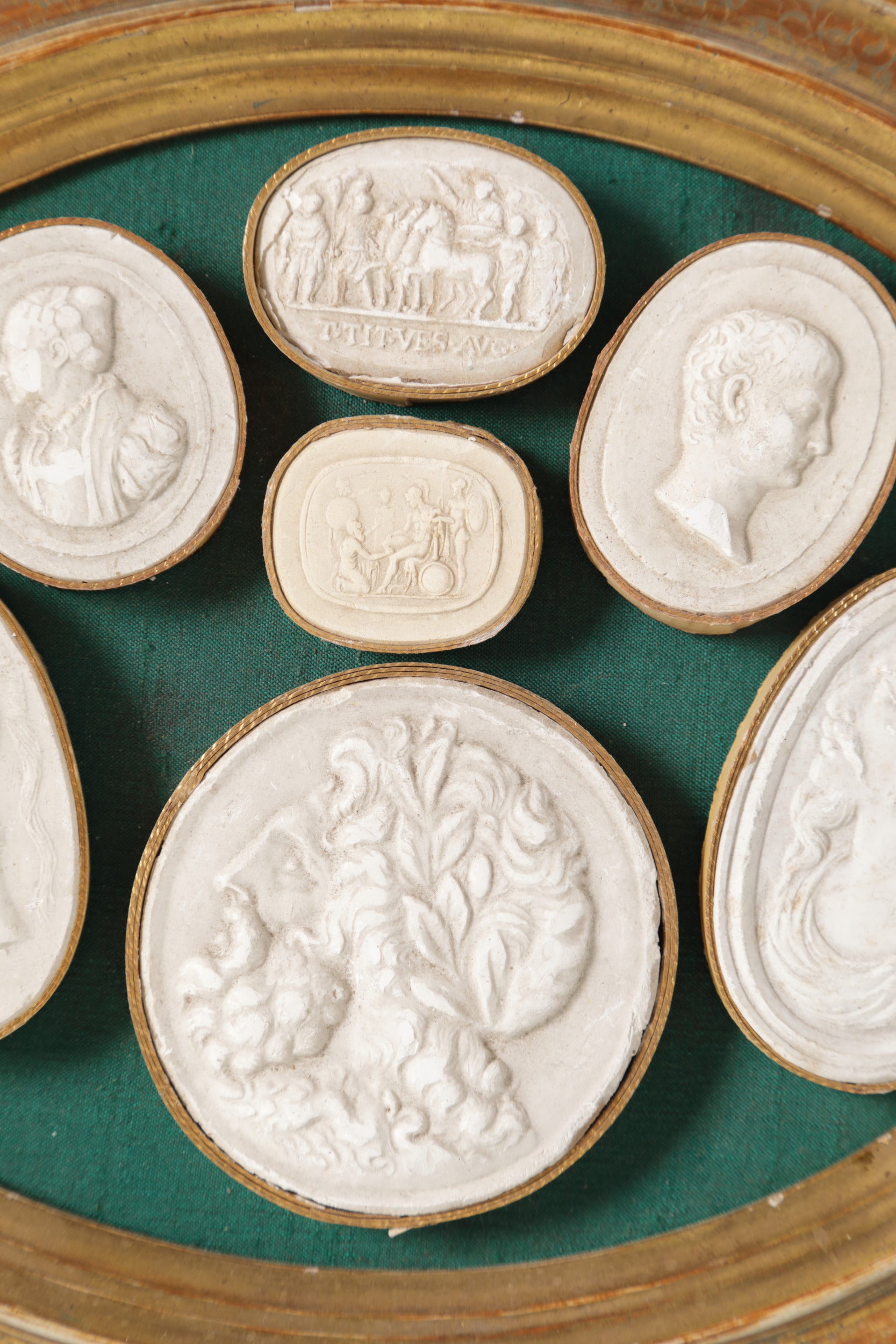 Plaster cameos 900